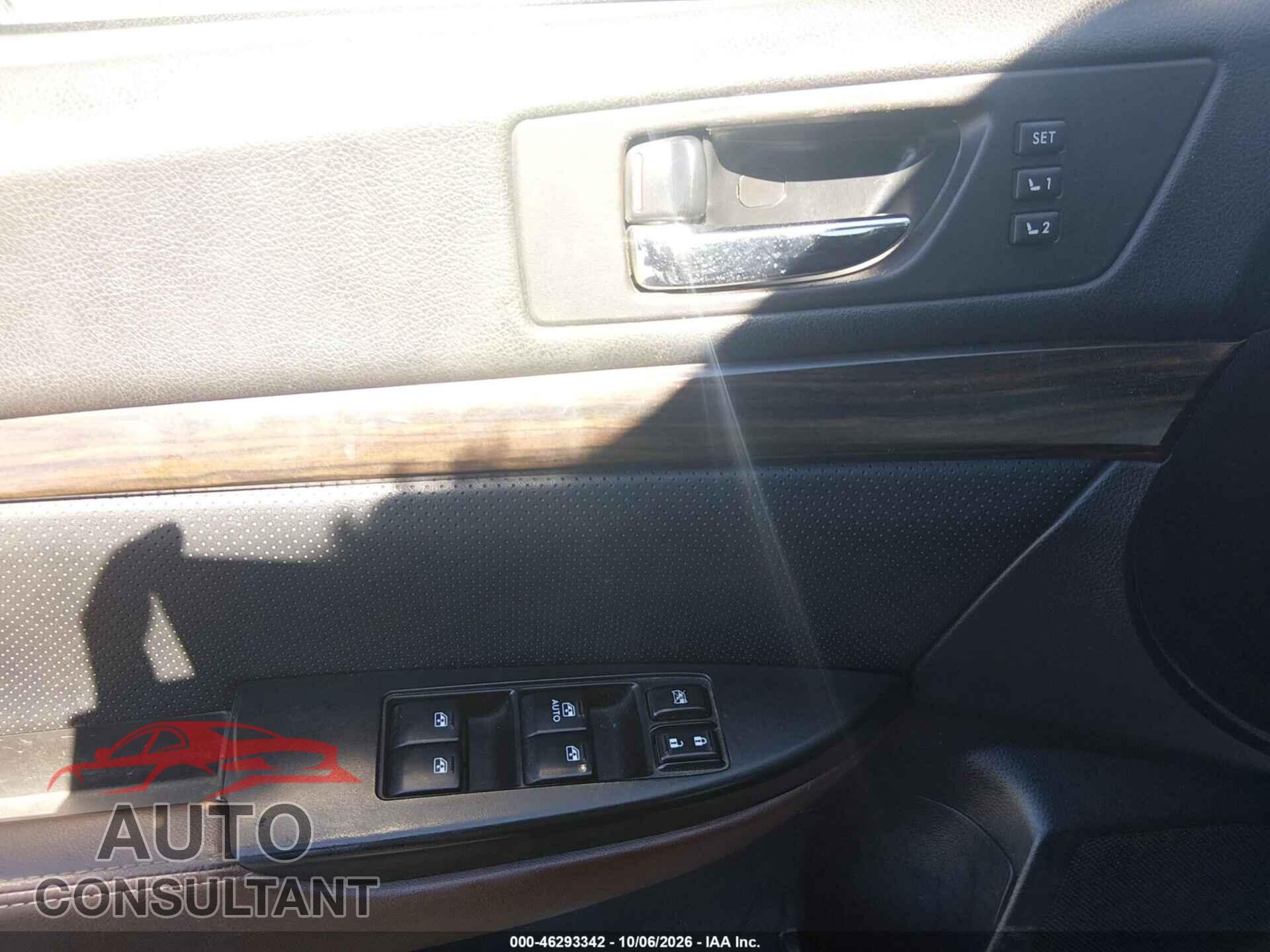 SUBARU OUTBACK 2013 - 4S4BRDSC4D2285191