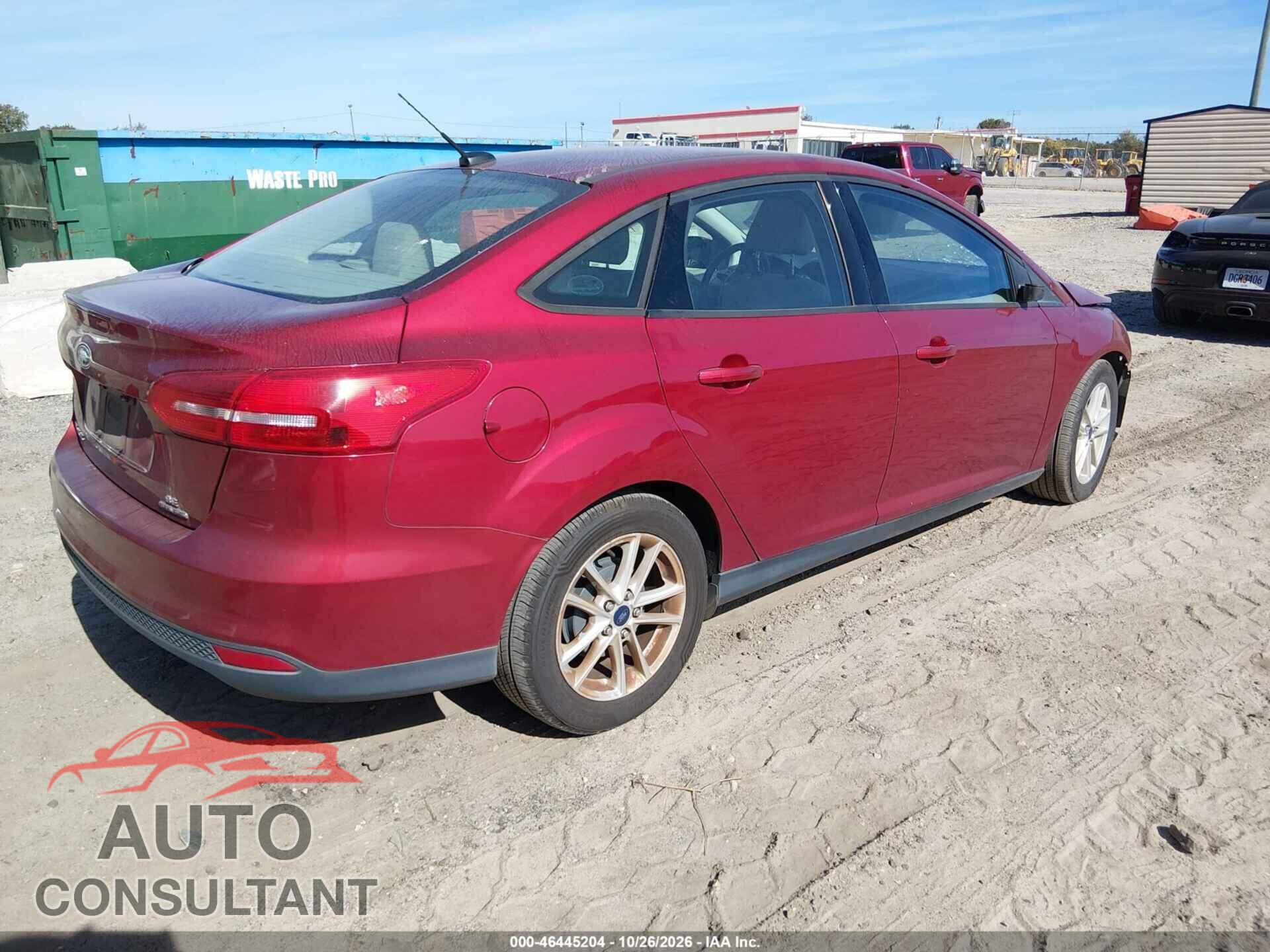 FORD FOCUS 2016 - 1FADP3F29GL232585