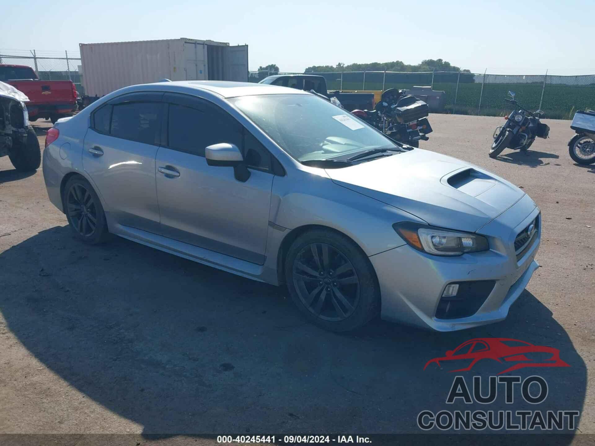 SUBARU WRX 2017 - JF1VA1J60H9811256