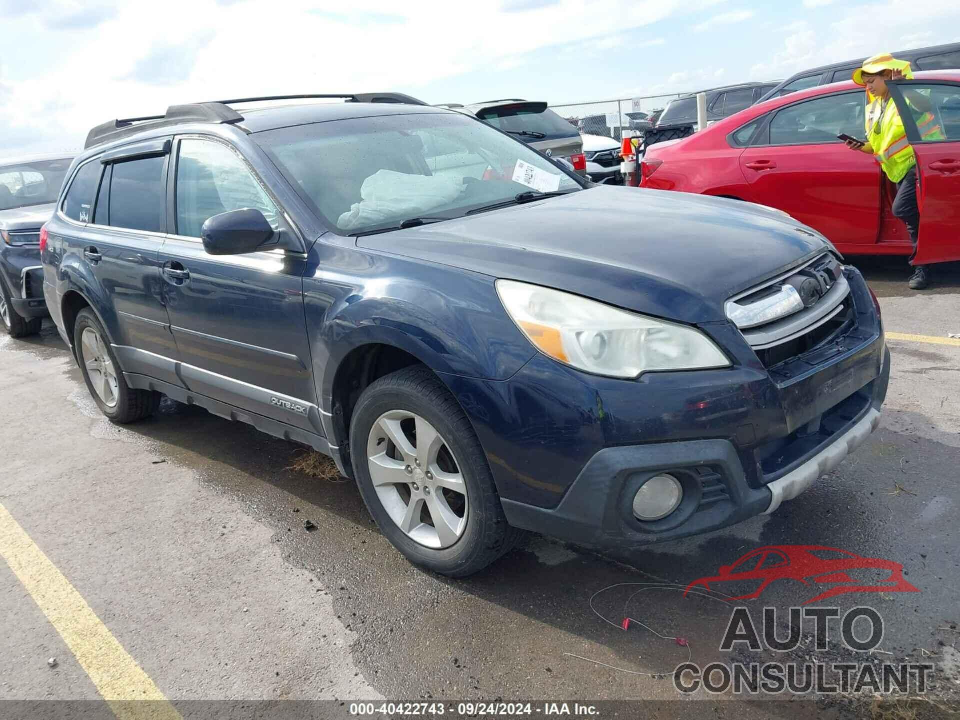 SUBARU OUTBACK 2014 - 4S4BRCLC8E3226116