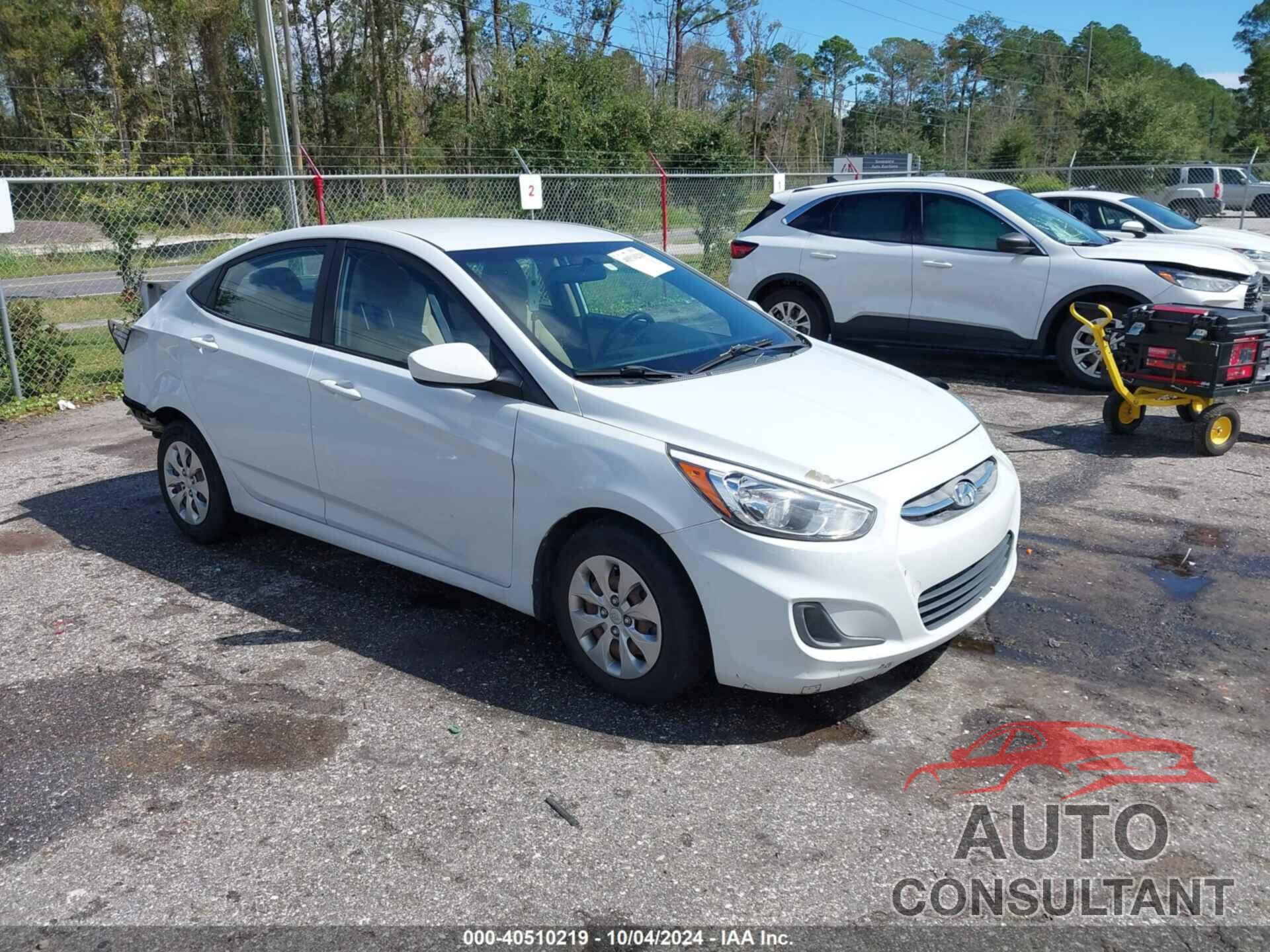 HYUNDAI ACCENT 2017 - KMHCT4AE6HU362503