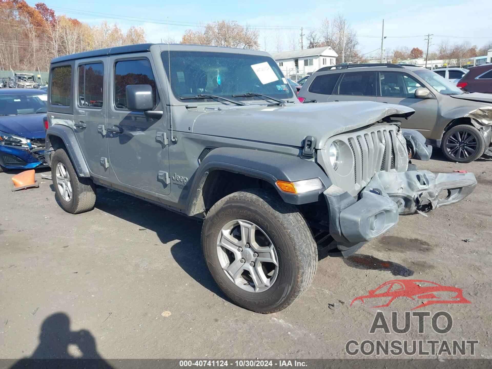 JEEP WRANGLER UNLIMITED 2020 - 1C4HJXDN8LW269573