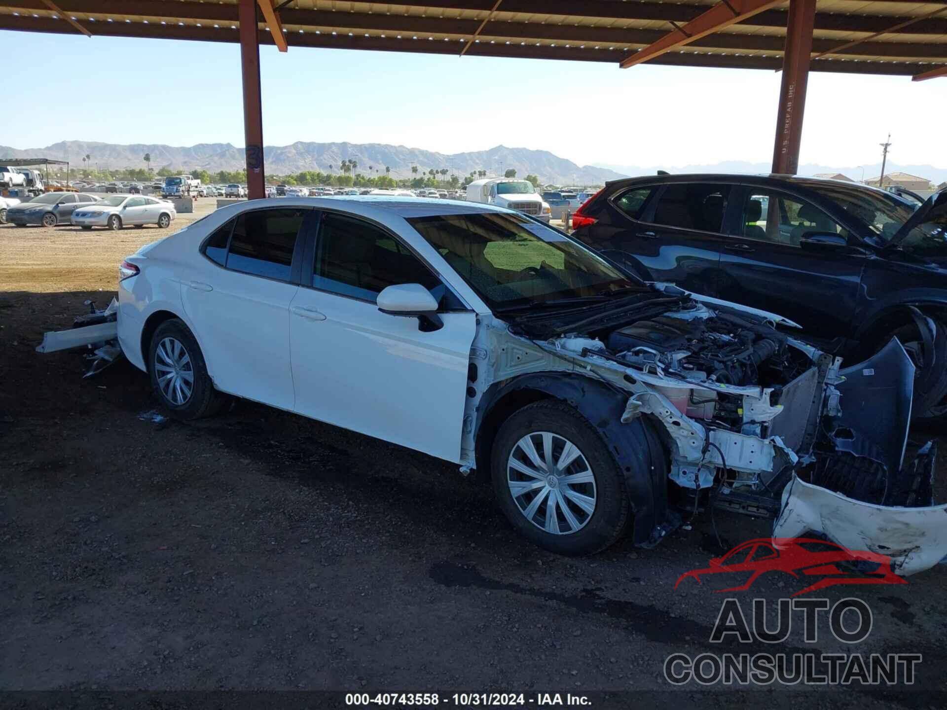 TOYOTA CAMRY 2020 - 4T1C31AKXLU524615