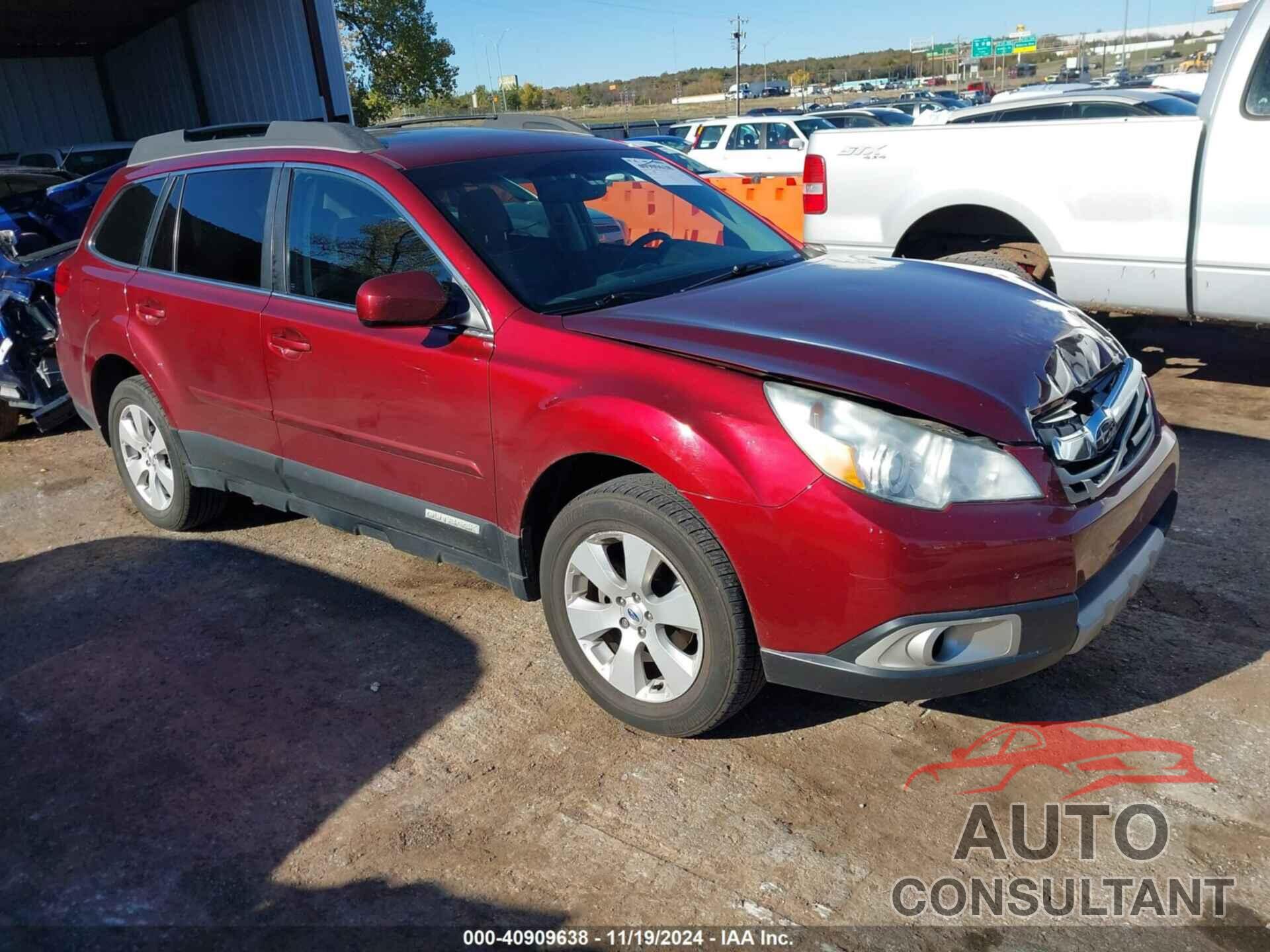 SUBARU OUTBACK 2012 - 4S4BRCKC3C3274122