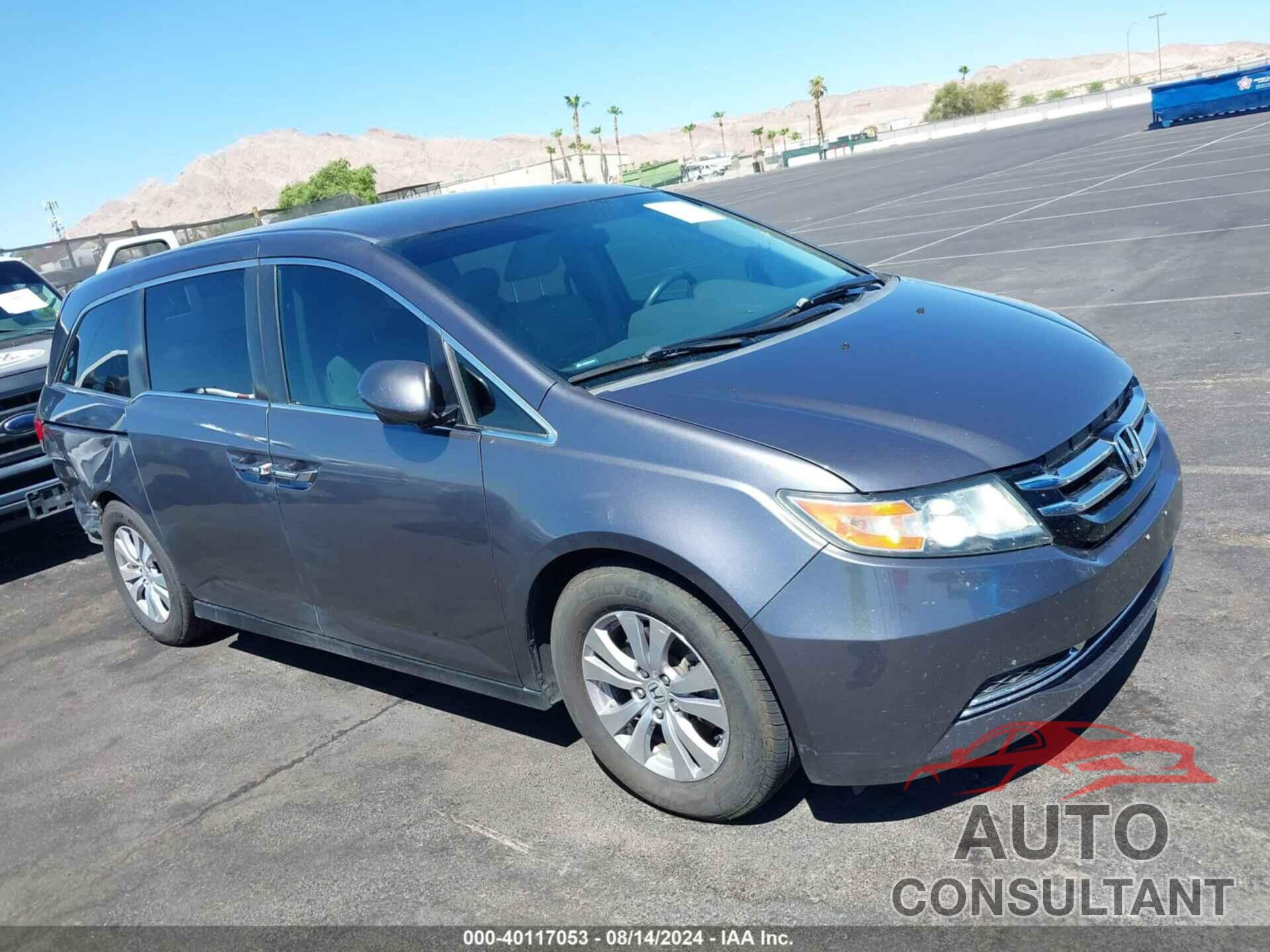 HONDA ODYSSEY 2016 - 5FNRL5H44GB101962