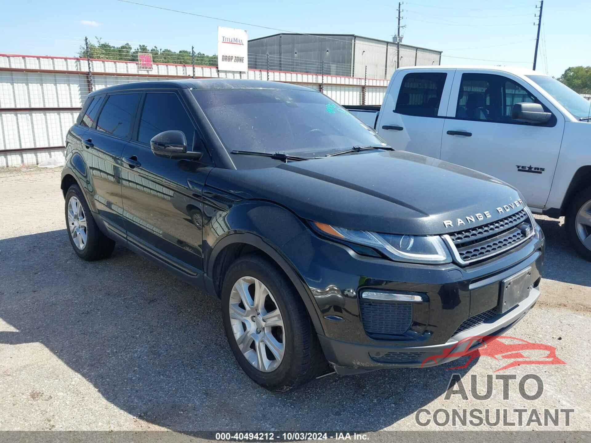LAND ROVER RANGE ROVER EVOQUE 2016 - SALVP2BG2GH153703