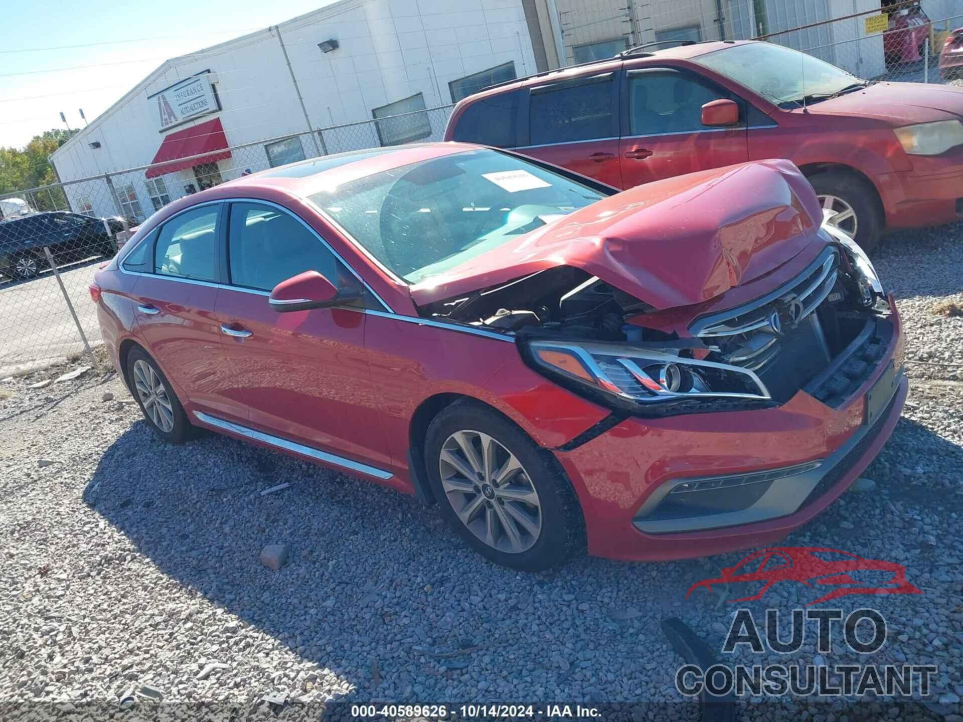 HYUNDAI SONATA 2017 - 5NPE34AF5HH440155