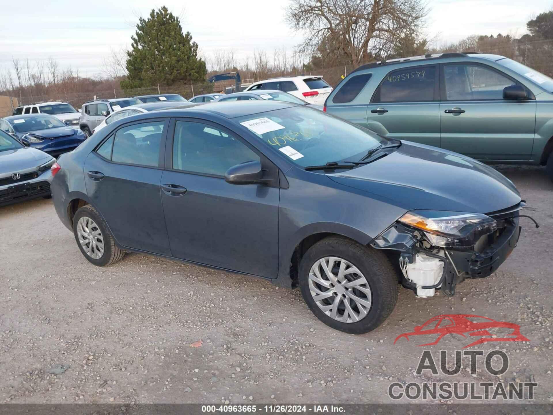 TOYOTA COROLLA 2018 - 2T1BURHE8JC077319