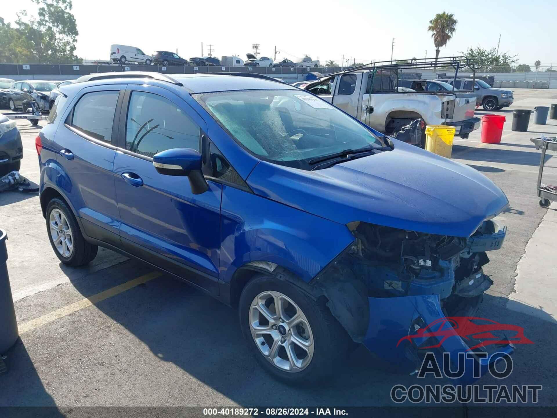 FORD ECOSPORT 2019 - MAJ3S2GE1KC274187