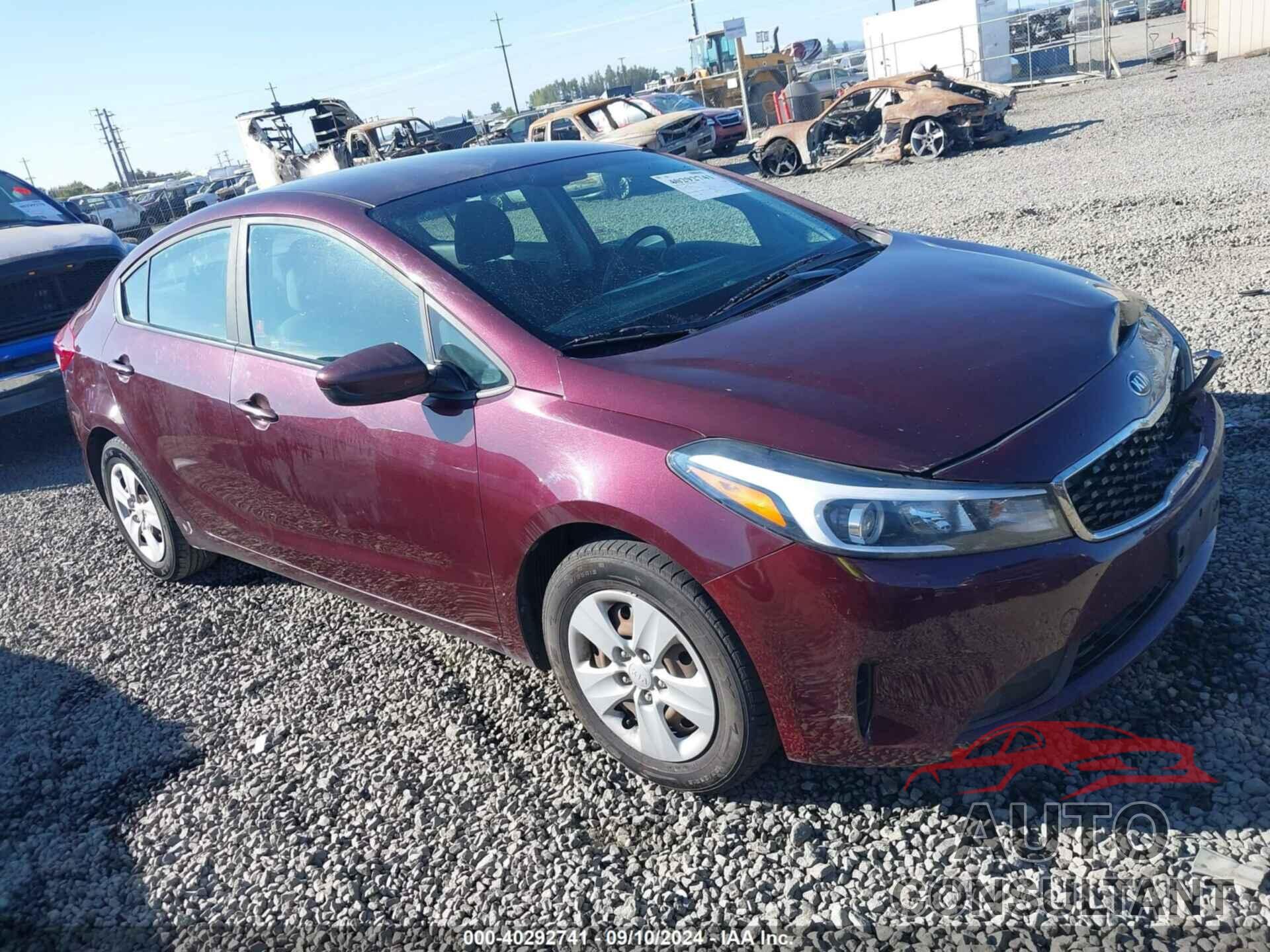KIA FORTE 2017 - 3KPFL4A77HE028935