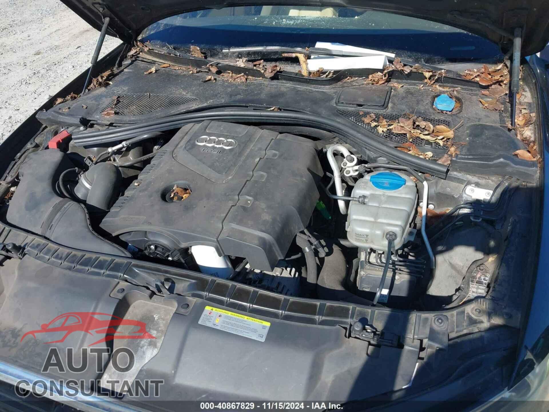 AUDI A6 2013 - WAUDFAFC2DN082407