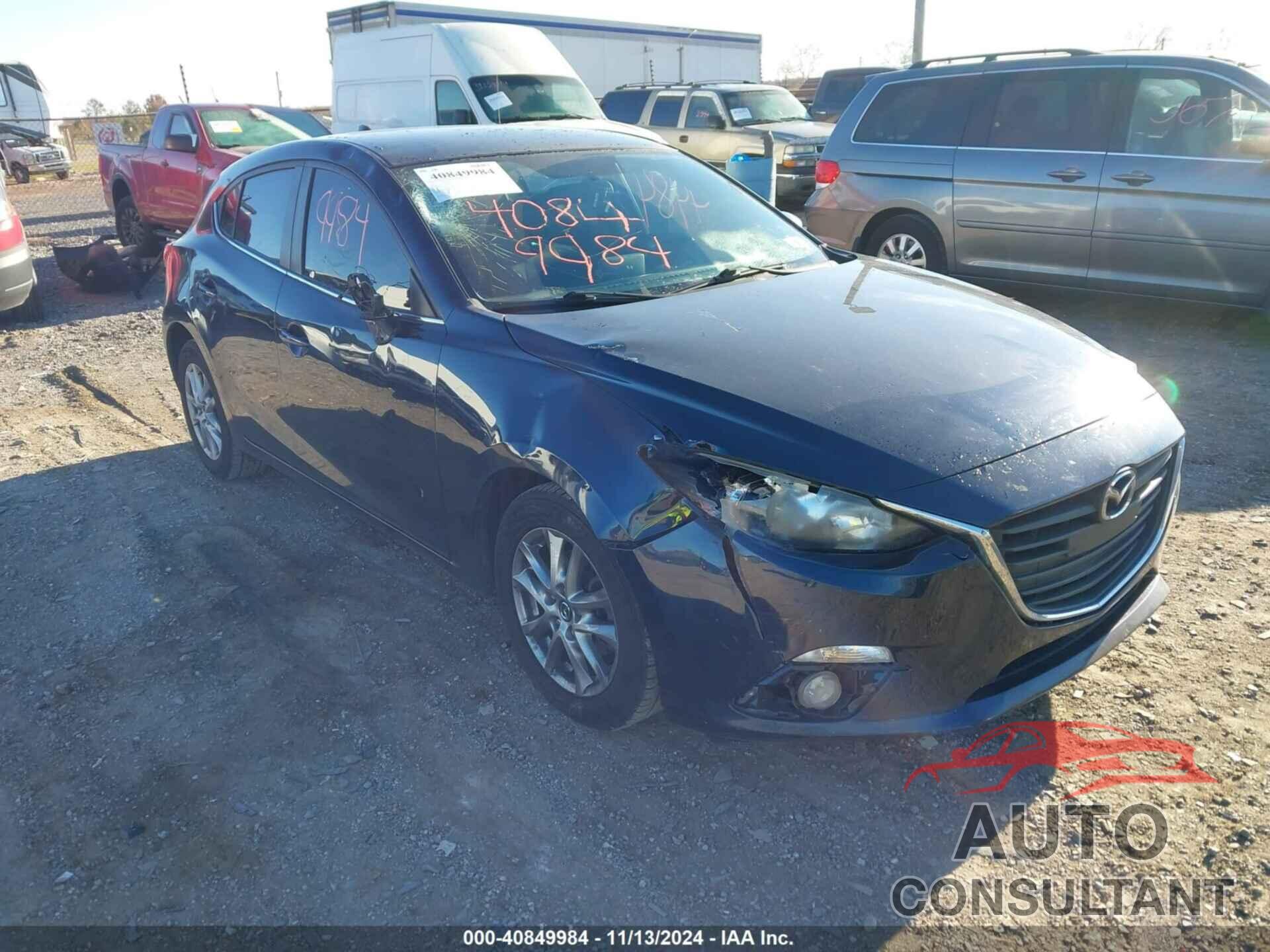 MAZDA MAZDA3 2015 - JM1BM1L79F1268012