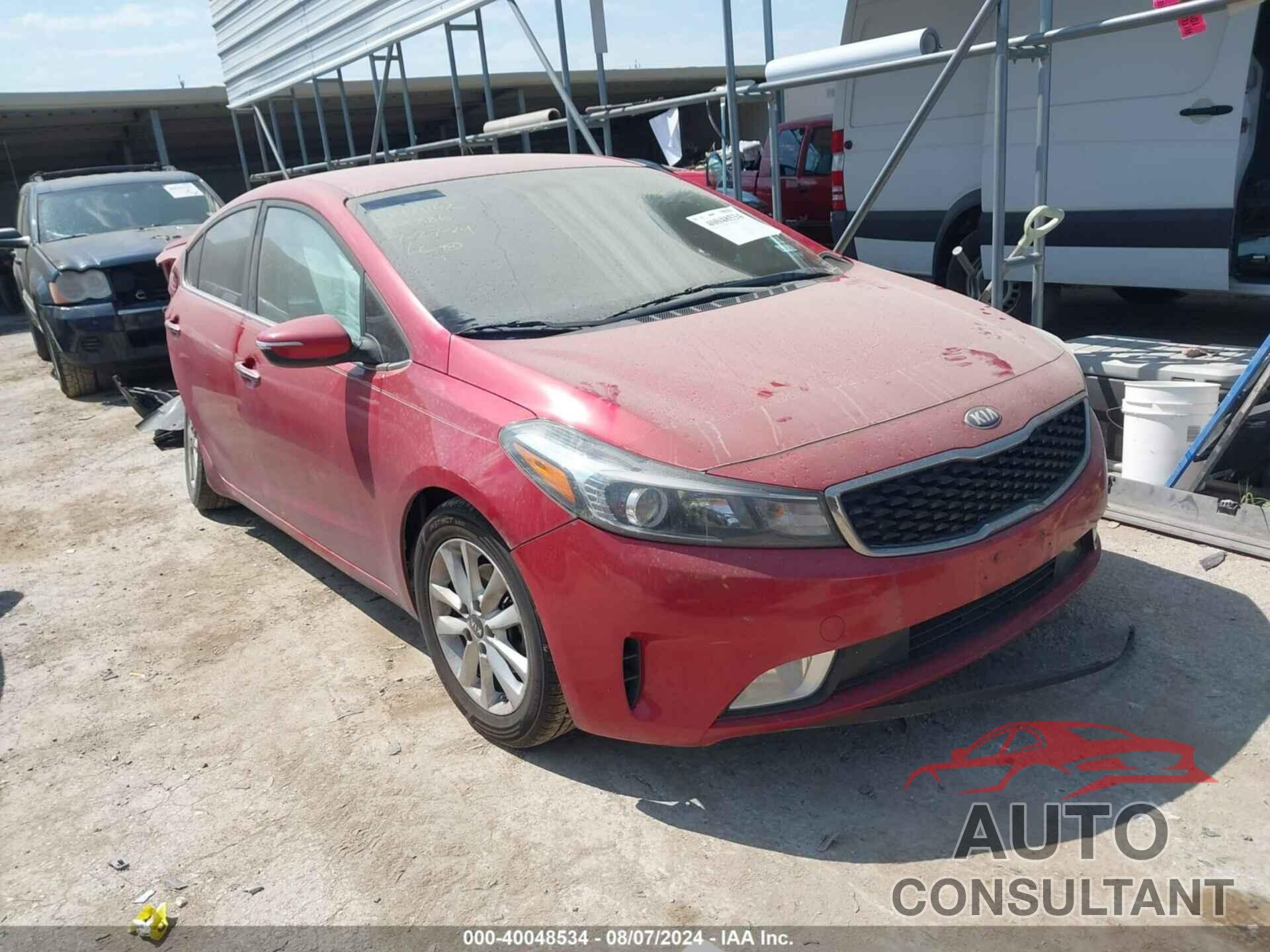 KIA FORTE 2017 - 3KPFL4A74HE119886