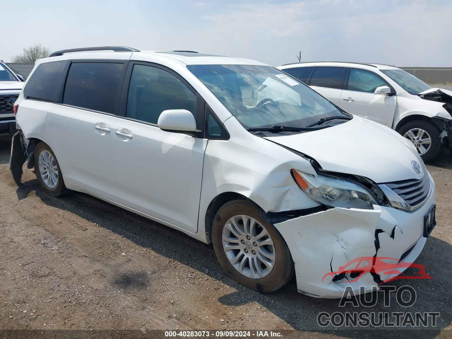 TOYOTA SIENNA 2017 - 5TDYZ3DC7HS857097