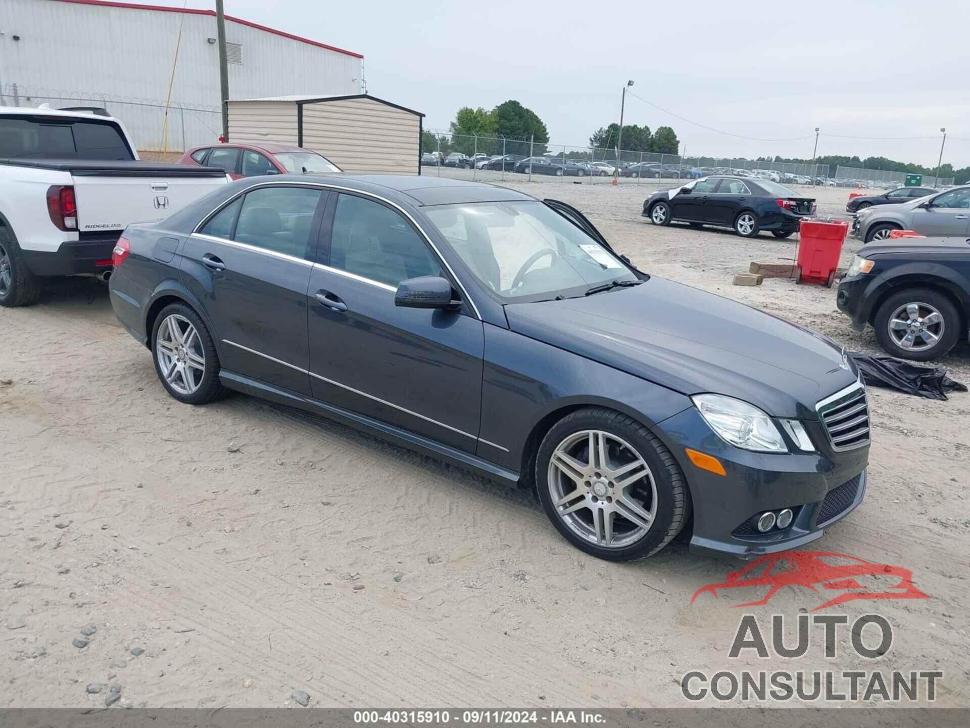 MERCEDES-BENZ E 350 2010 - WDDHF5GB4AA226730
