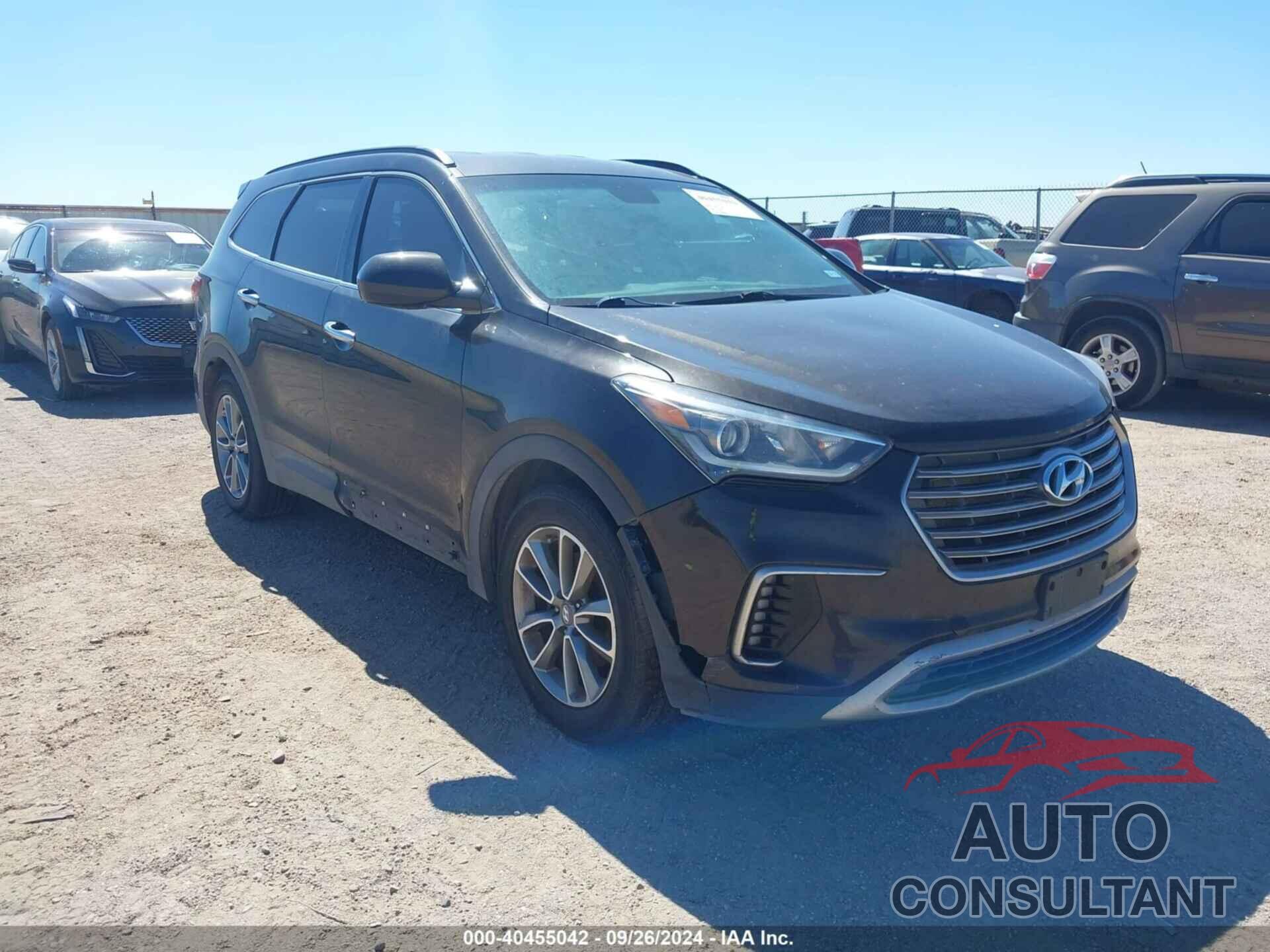 HYUNDAI SANTA FE 2017 - KM8SMDHF1HU211012