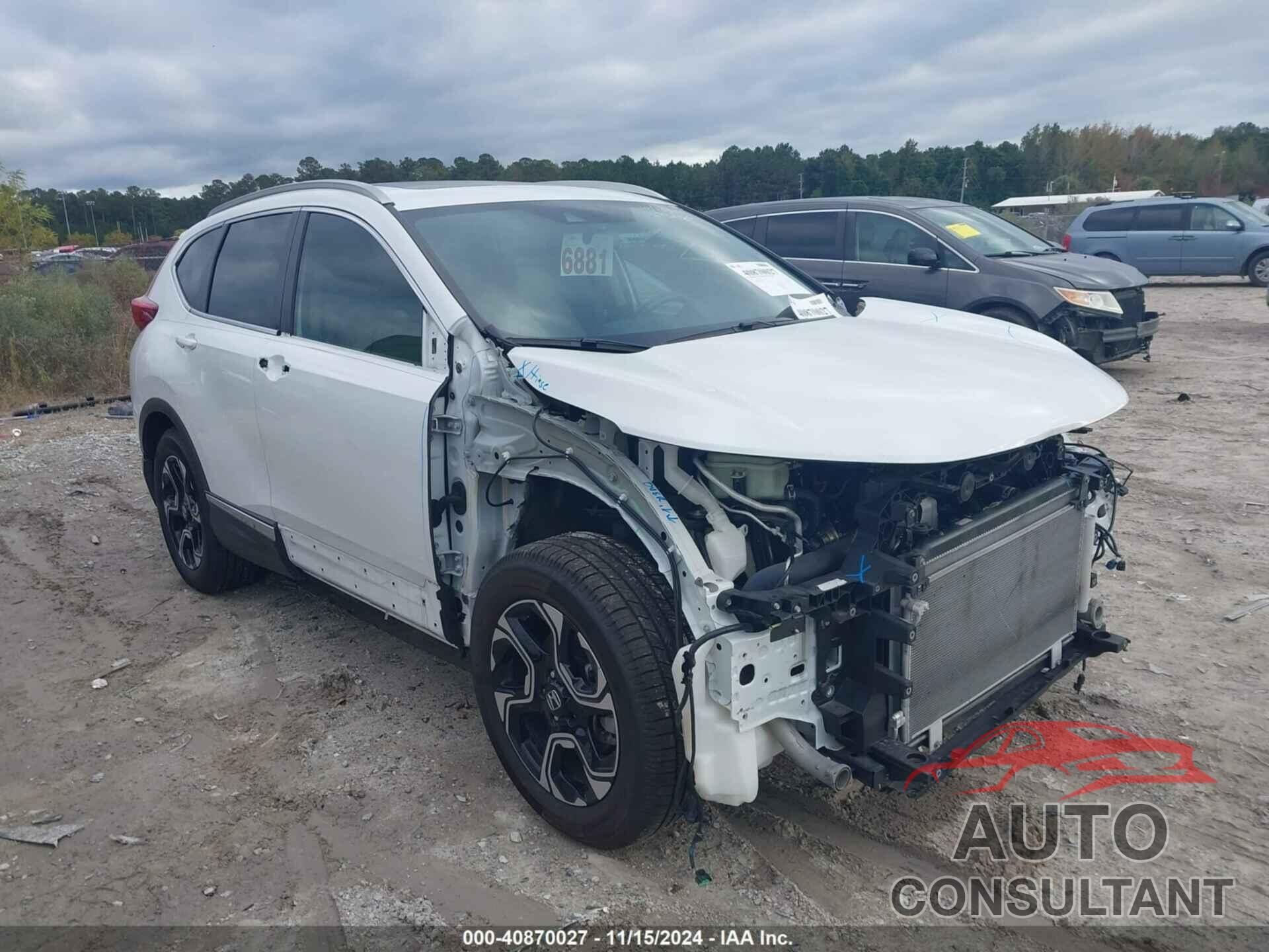 HONDA CR-V 2019 - 2HKRW1H91KH505386