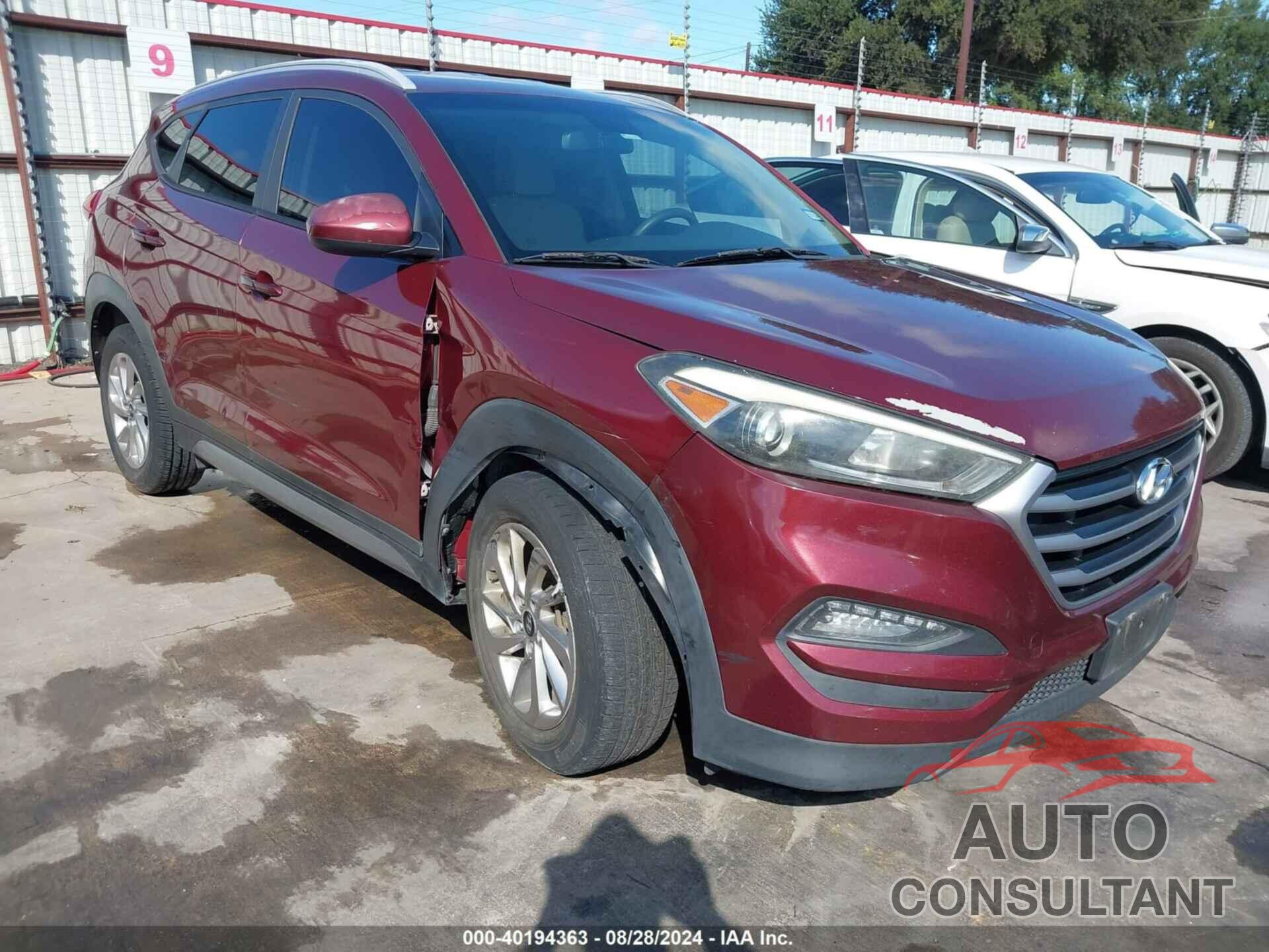 HYUNDAI TUCSON 2017 - KM8J33A45HU264555