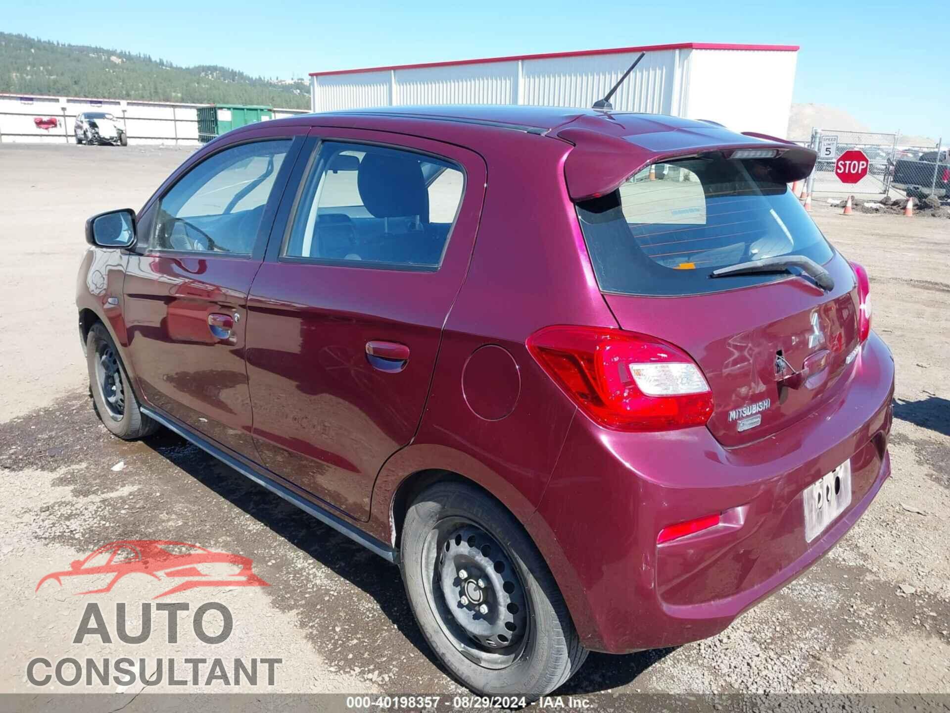 MITSUBISHI MIRAGE 2019 - ML32A3HJ8KH008200