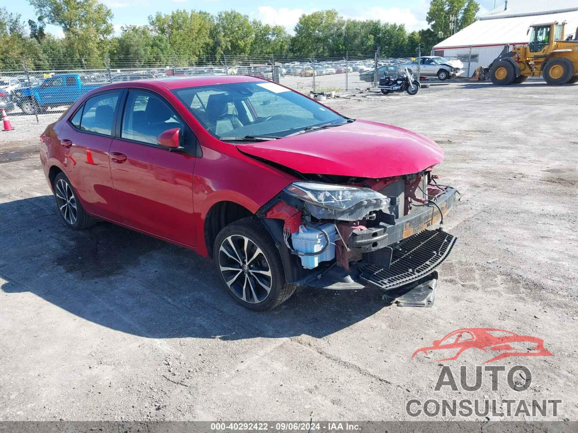 TOYOTA COROLLA 2017 - 5YFBURHE2HP632968
