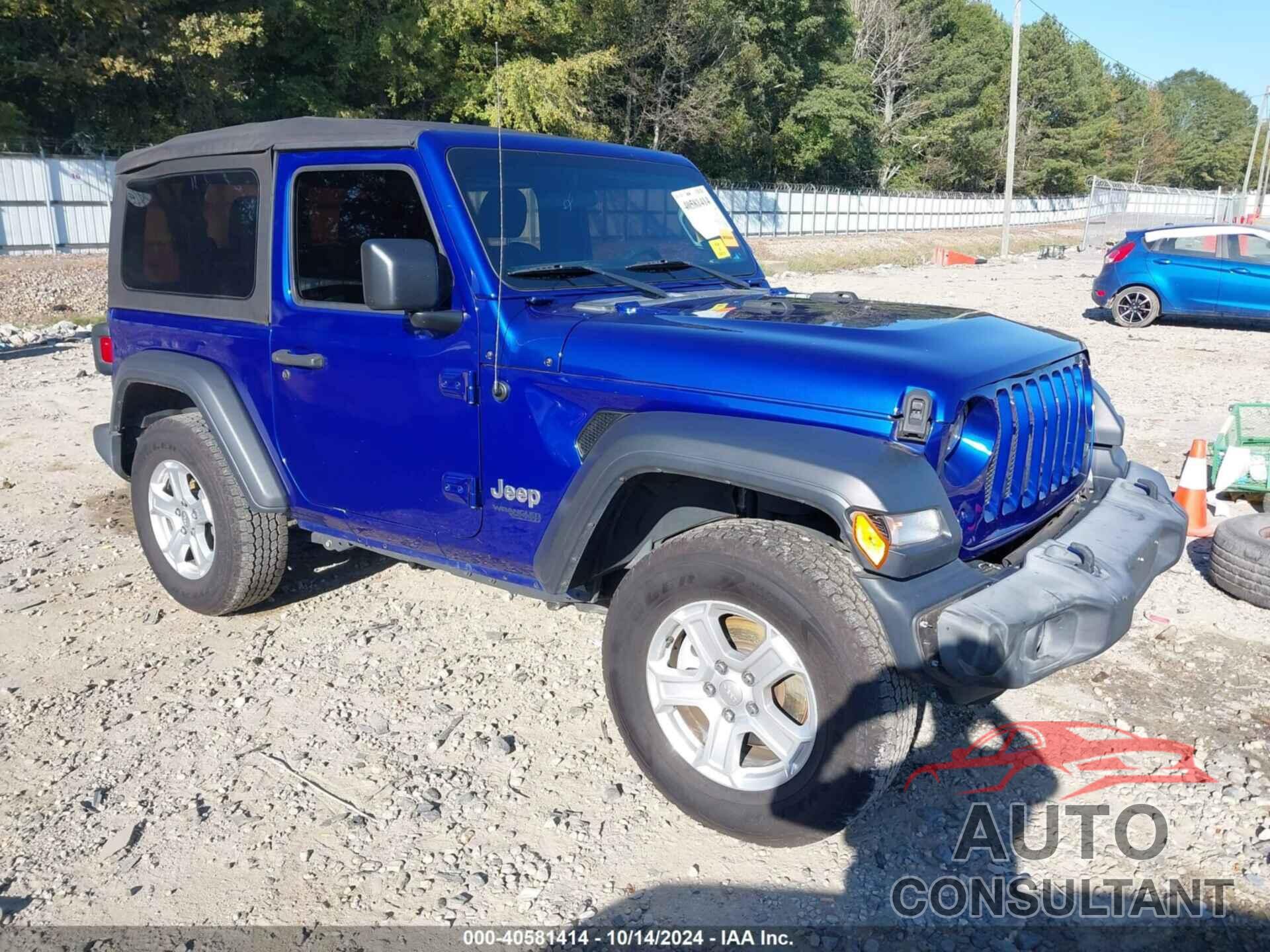 JEEP WRANGLER 2019 - 1C4GJXAG9KW501422