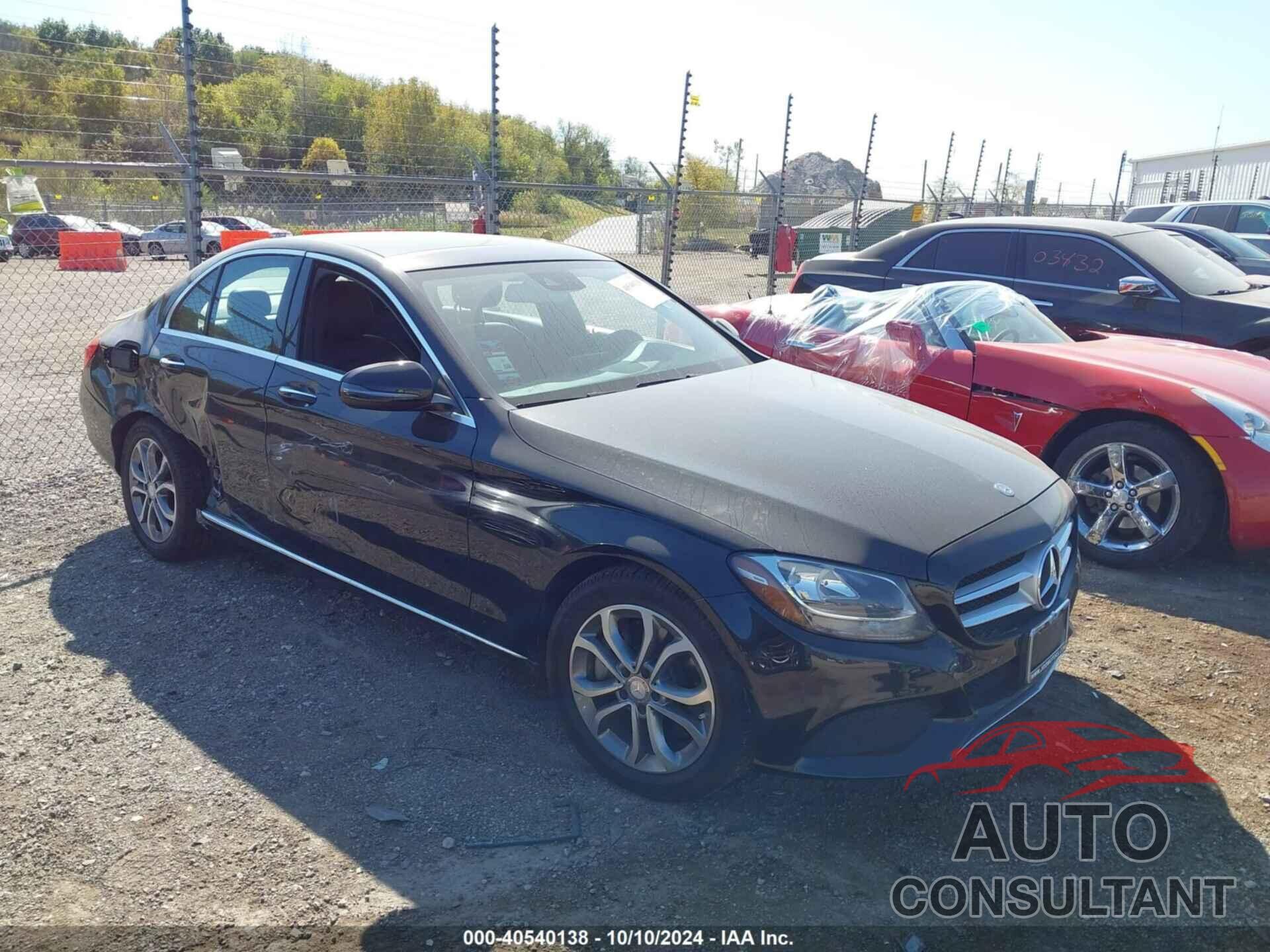 MERCEDES-BENZ C 300 2016 - 55SWF4KBXGU160377