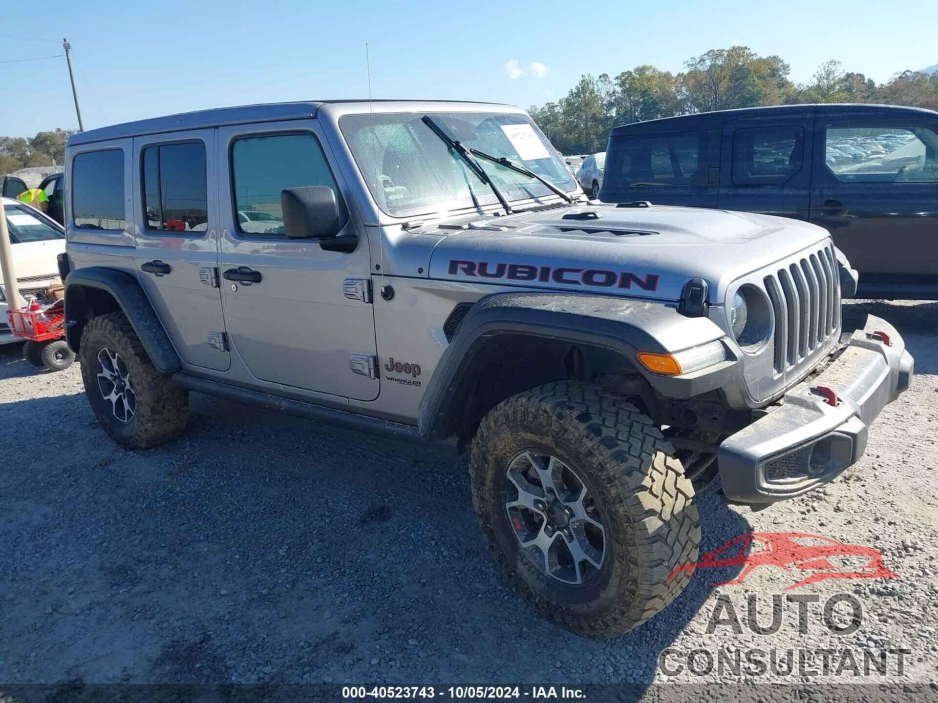 JEEP WRANGLER UNLIMITED 2019 - 1C4HJXFN7KW685268