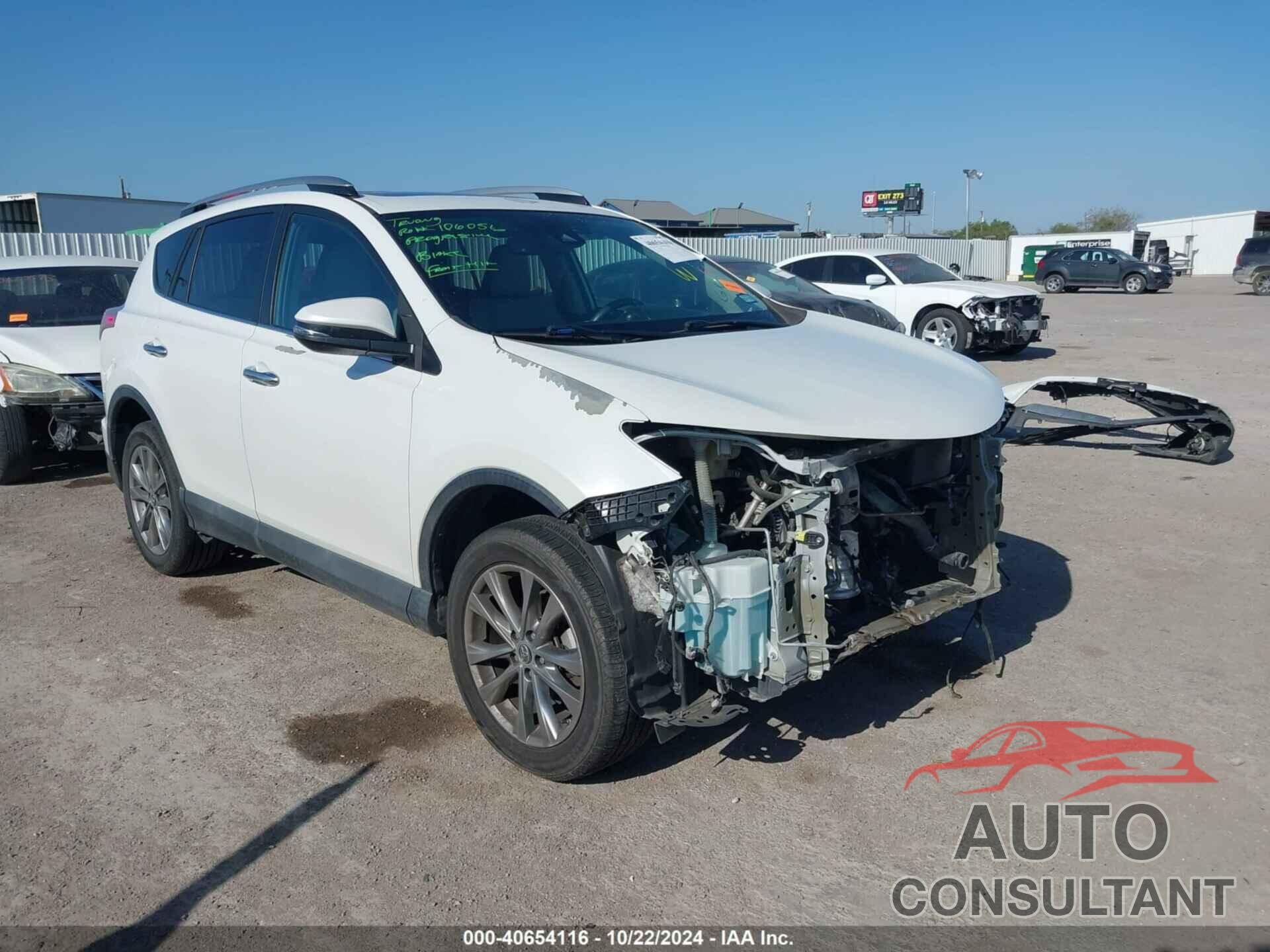 TOYOTA RAV4 2017 - 2T3YFREV2HW358380