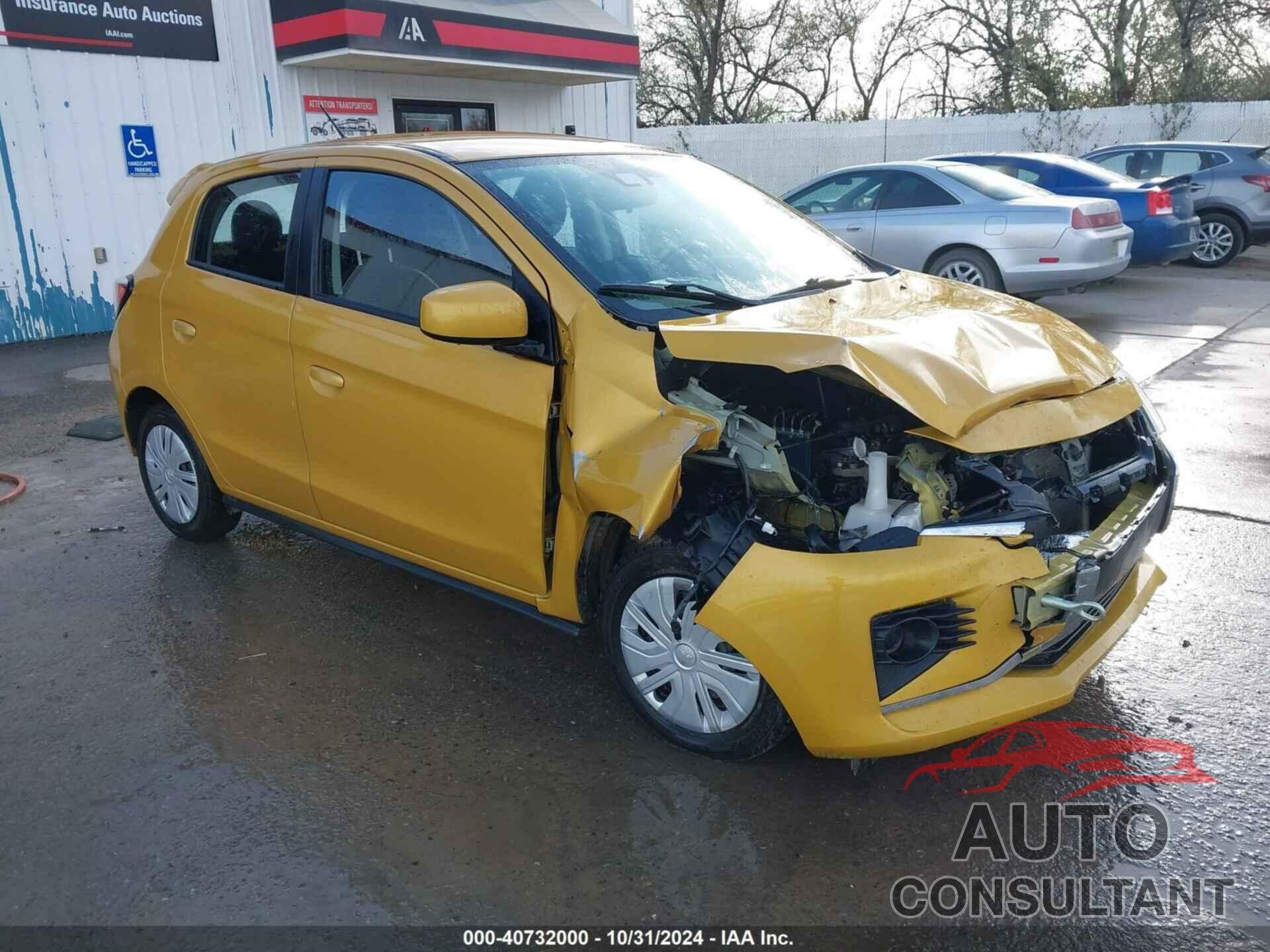MITSUBISHI MIRAGE 2021 - ML32AUHJ2MH001509
