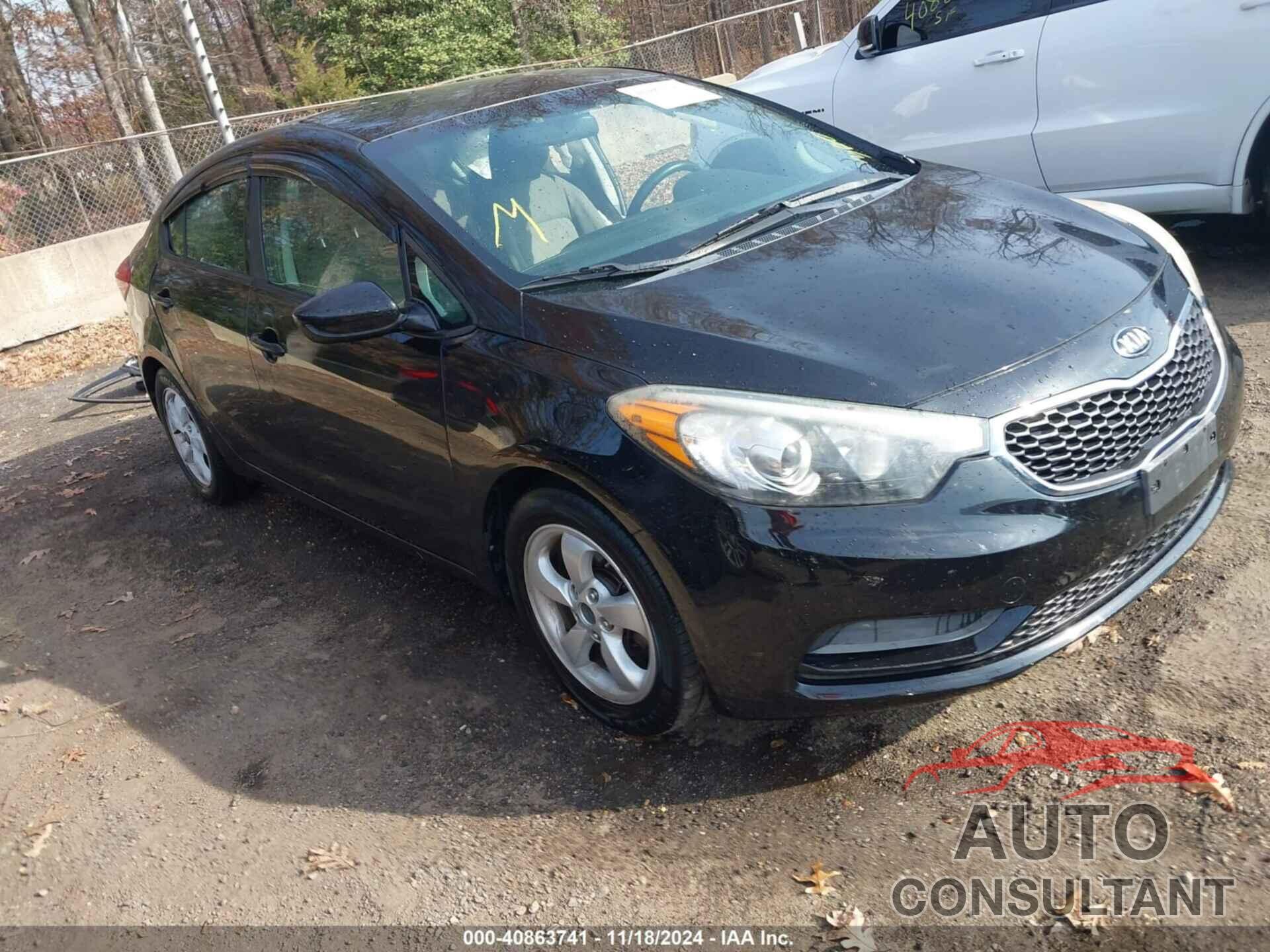 KIA FORTE 2015 - KNAFK4A68F5411881