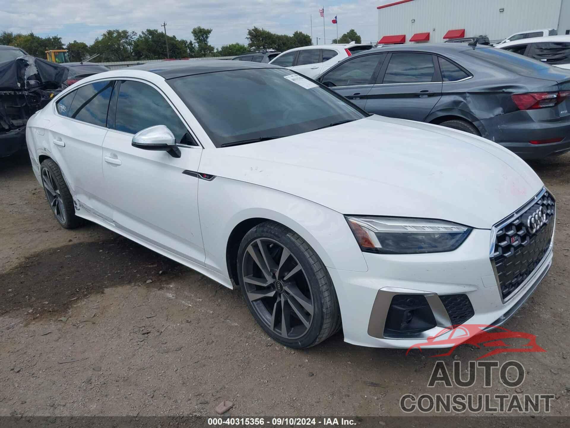 AUDI S5 SPORTBACK 2022 - WAUA4CF55NA032180