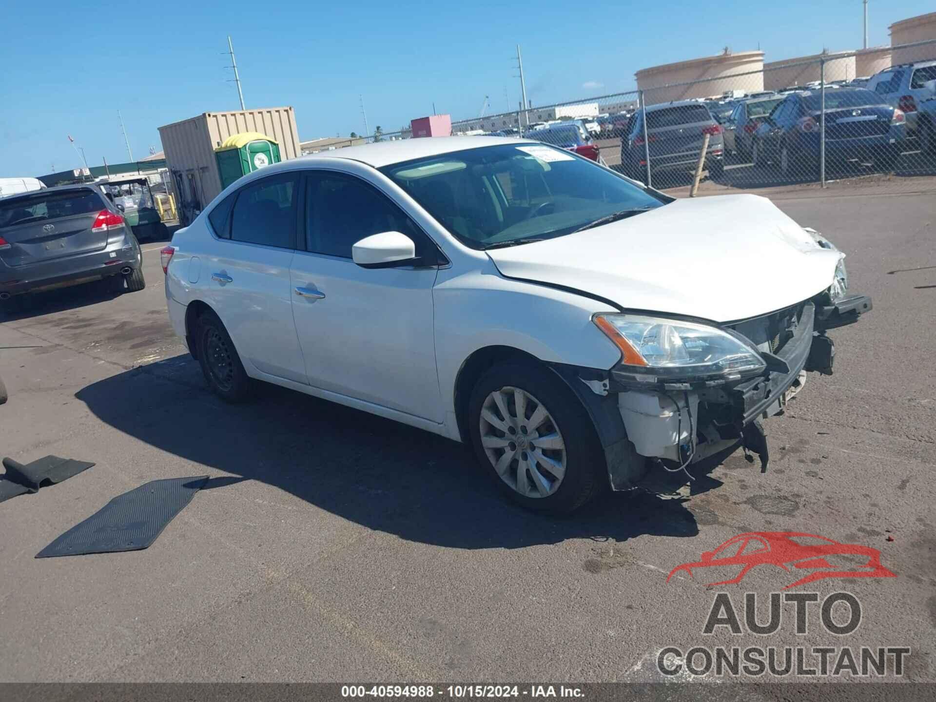 NISSAN SENTRA 2014 - 3N1AB7AP8EL668452