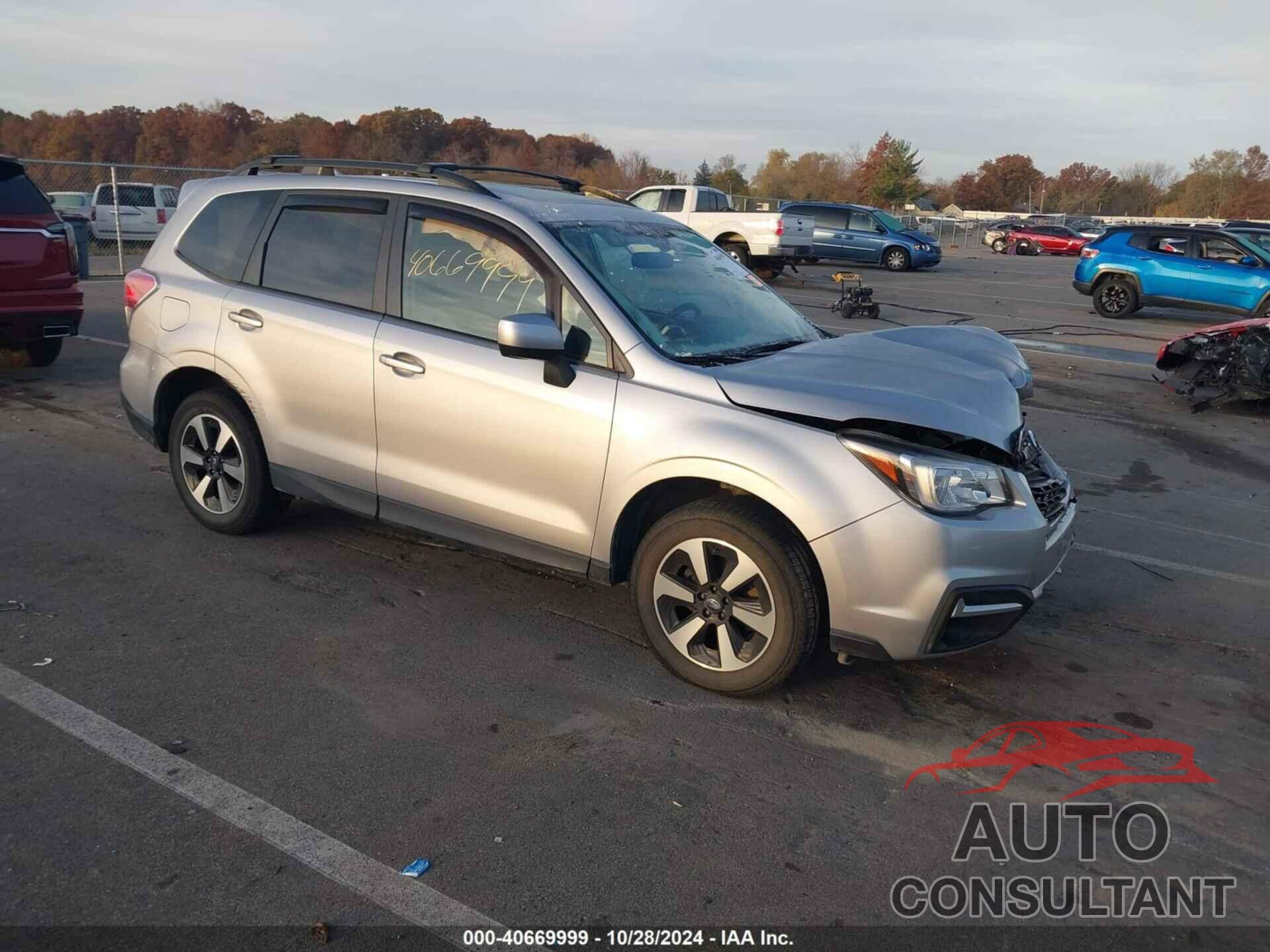 SUBARU FORESTER 2018 - JF2SJAGC6JH551811