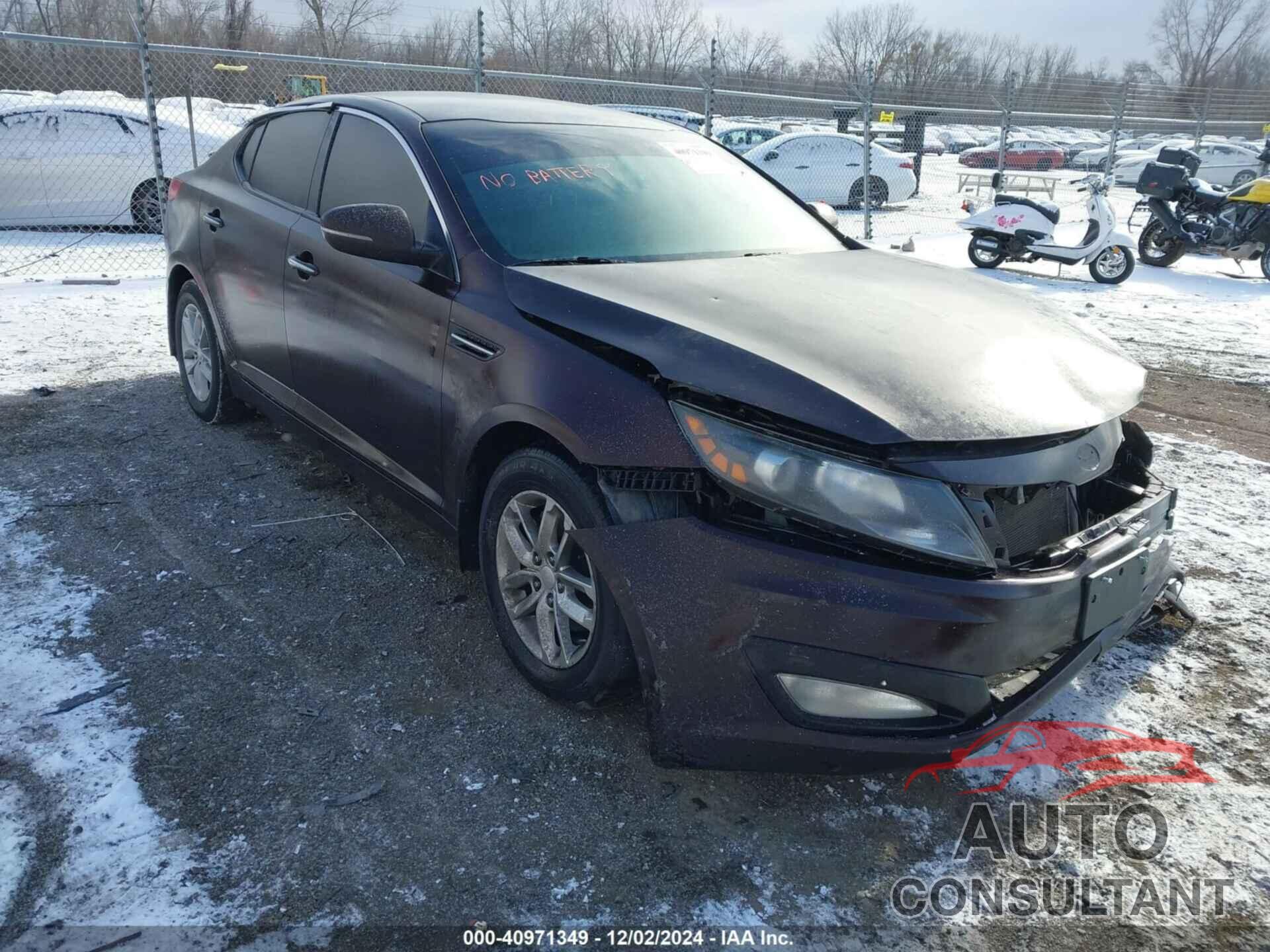 KIA OPTIMA 2013 - 5XXGM4A75DG253826