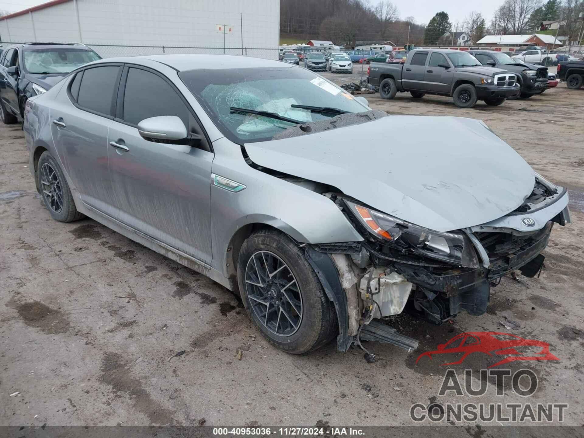 KIA OPTIMA HYBRID 2015 - KNAGM4AD1F5082213