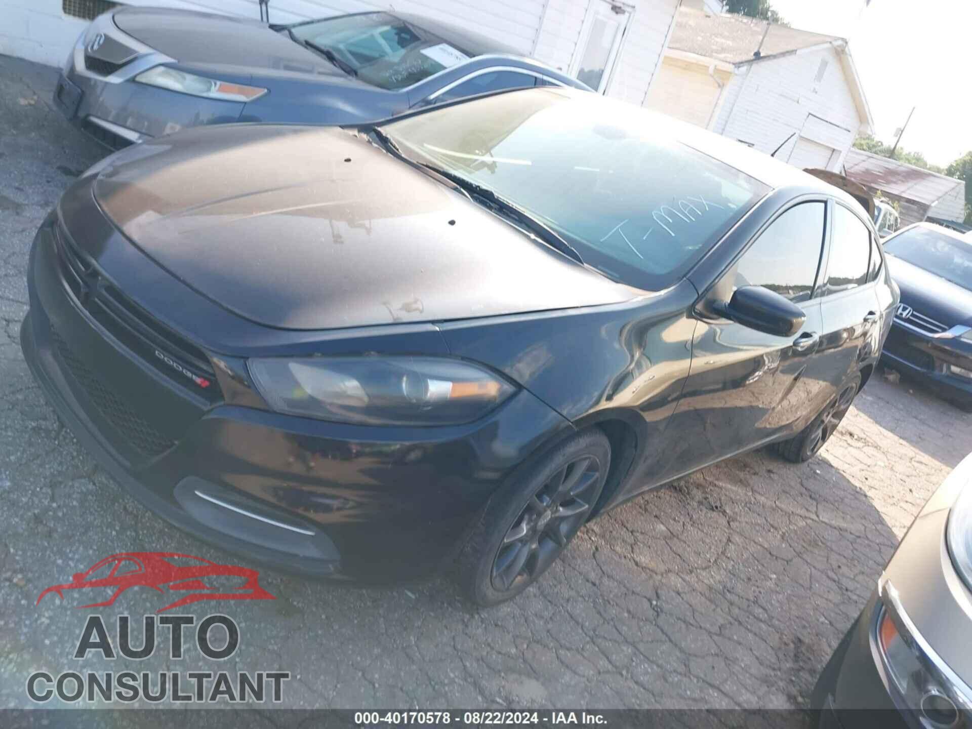 DODGE DART 2016 - 1C3CDFAAXGD529734