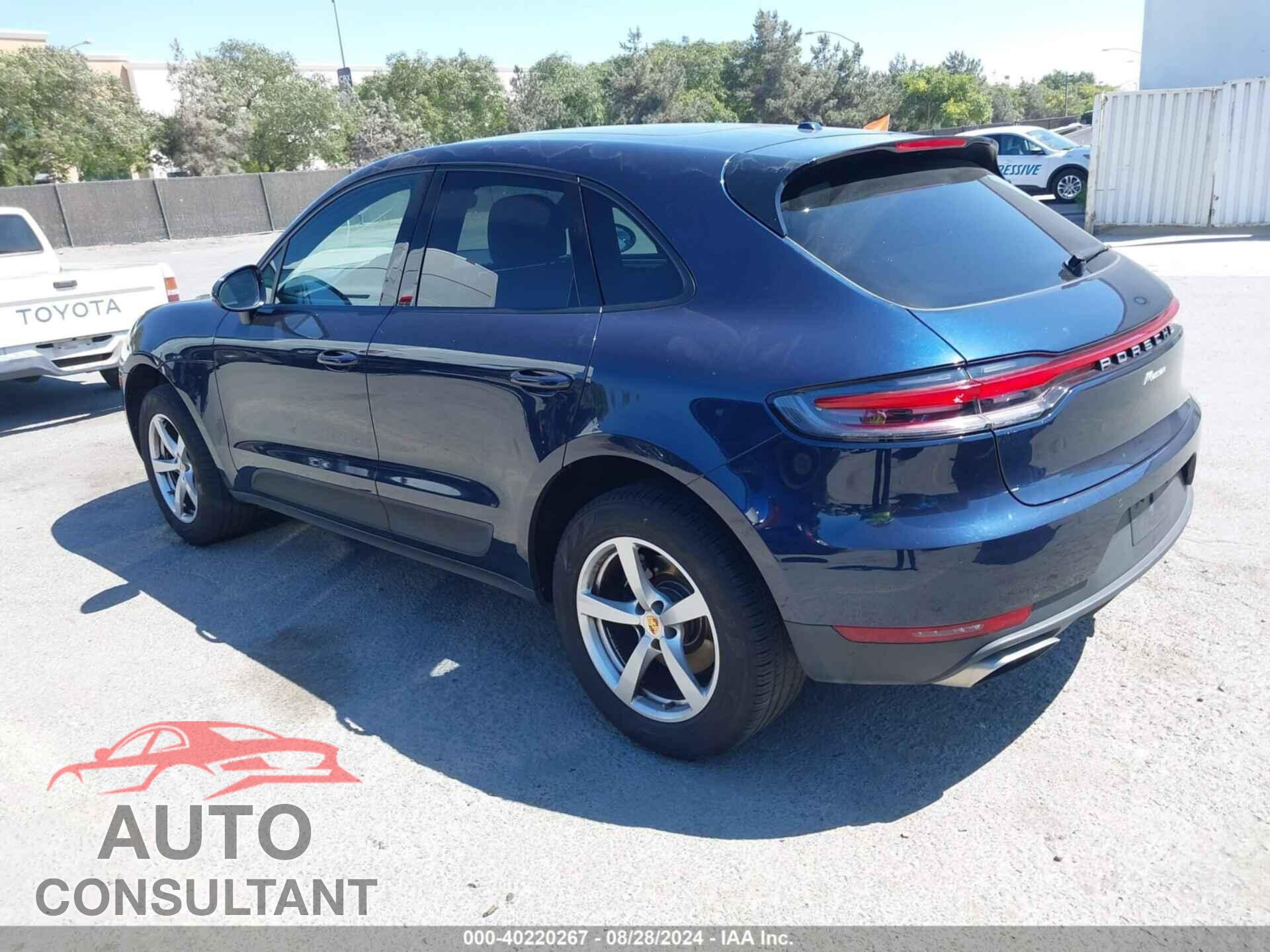PORSCHE MACAN 2021 - WP1AA2A54MLB07787