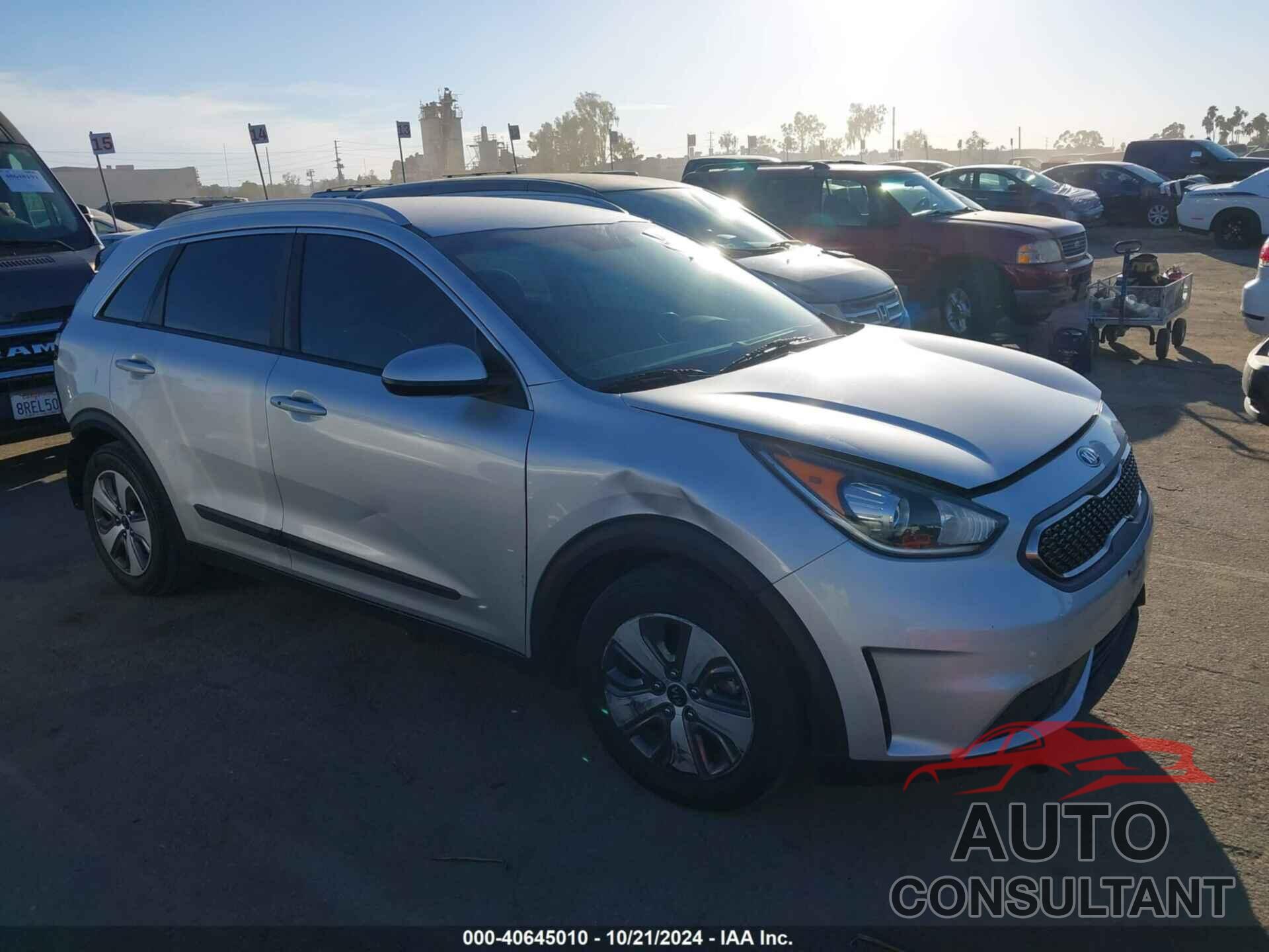 KIA NIRO 2018 - KNDCB3LC6J5155803