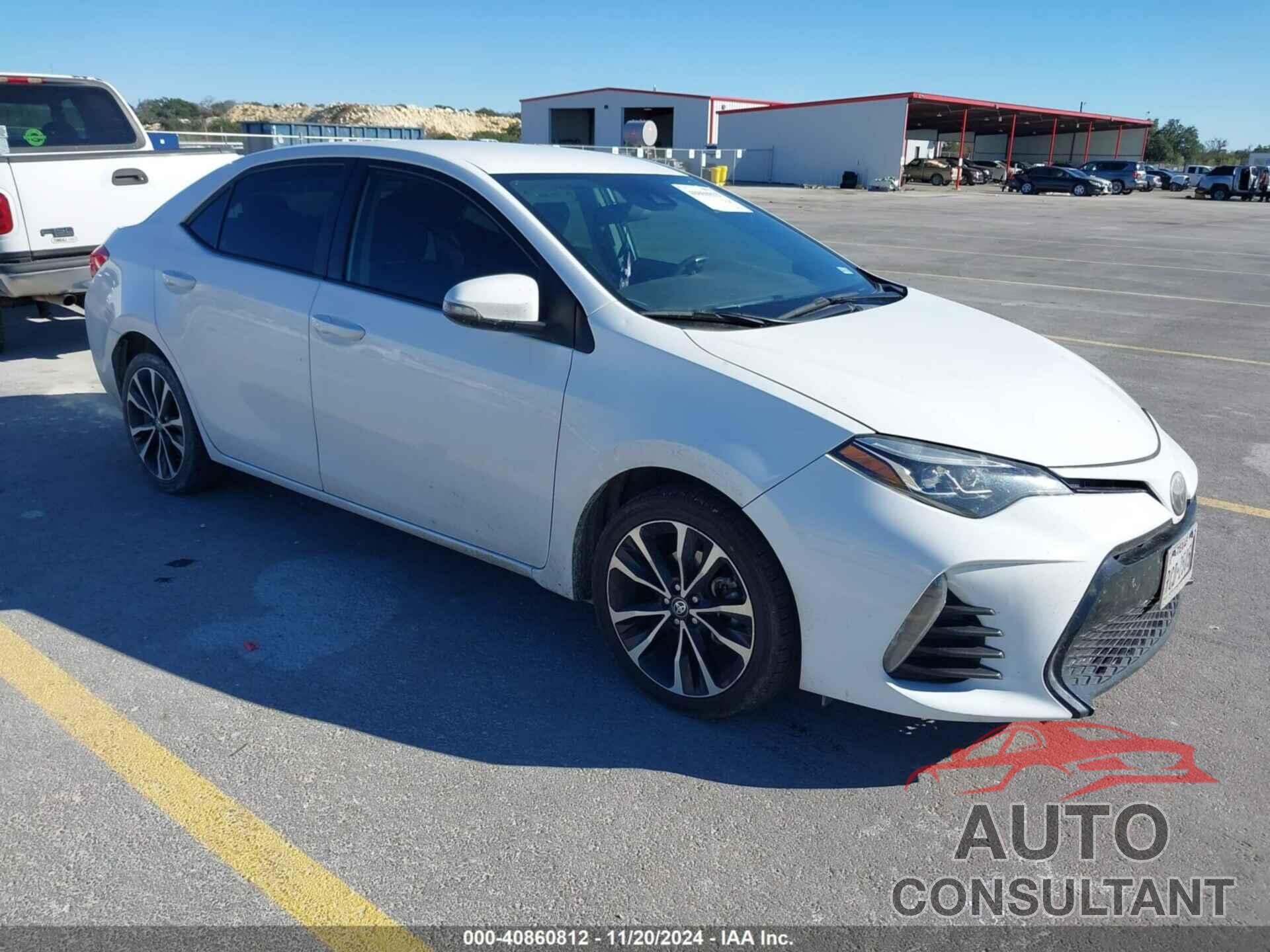 TOYOTA COROLLA 2019 - 5YFBURHE5KP943785