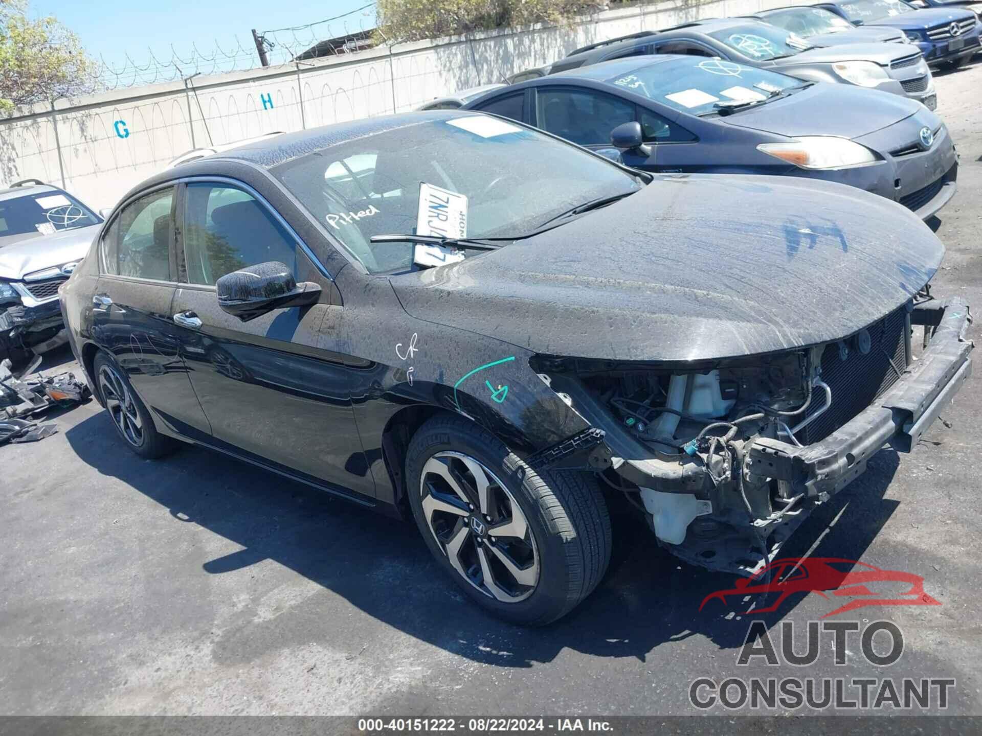 HONDA ACCORD 2016 - 1HGCR3F81GA007367