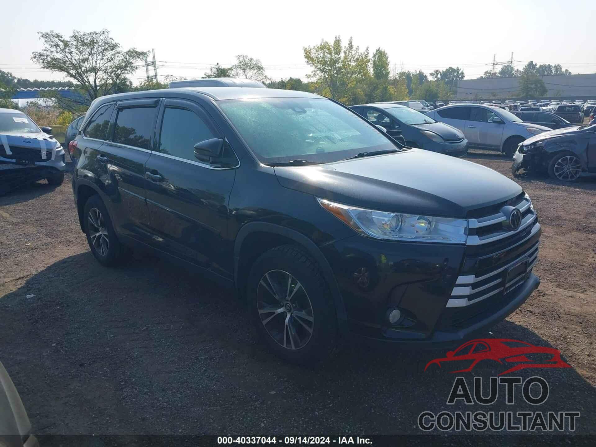 TOYOTA HIGHLANDER 2019 - 5TDBZRFHXKS984046