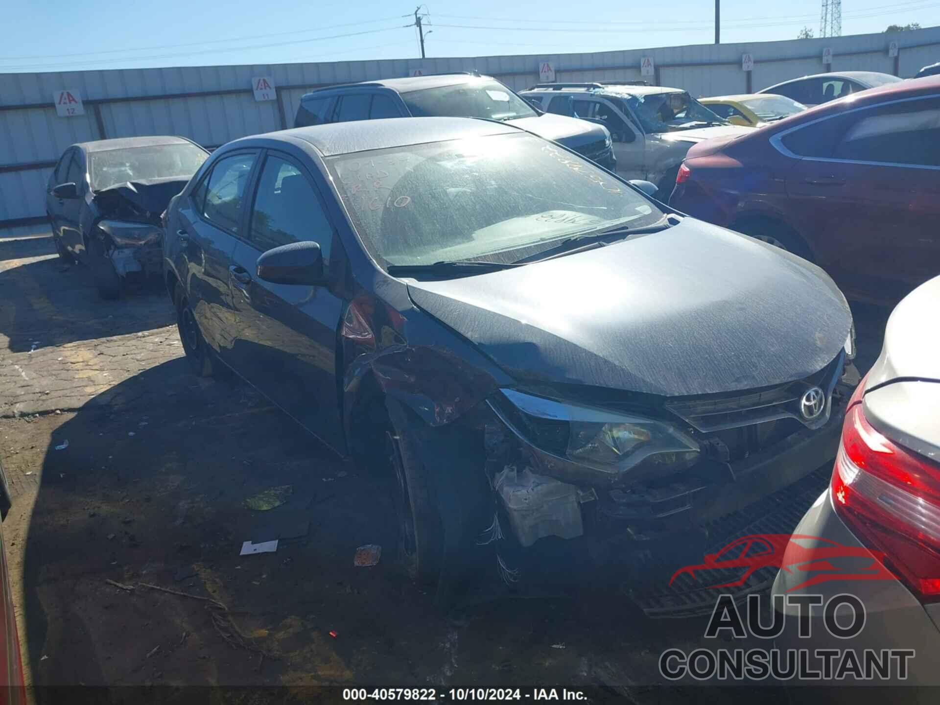 TOYOTA COROLLA 2016 - 2T1BURHE5GC621610