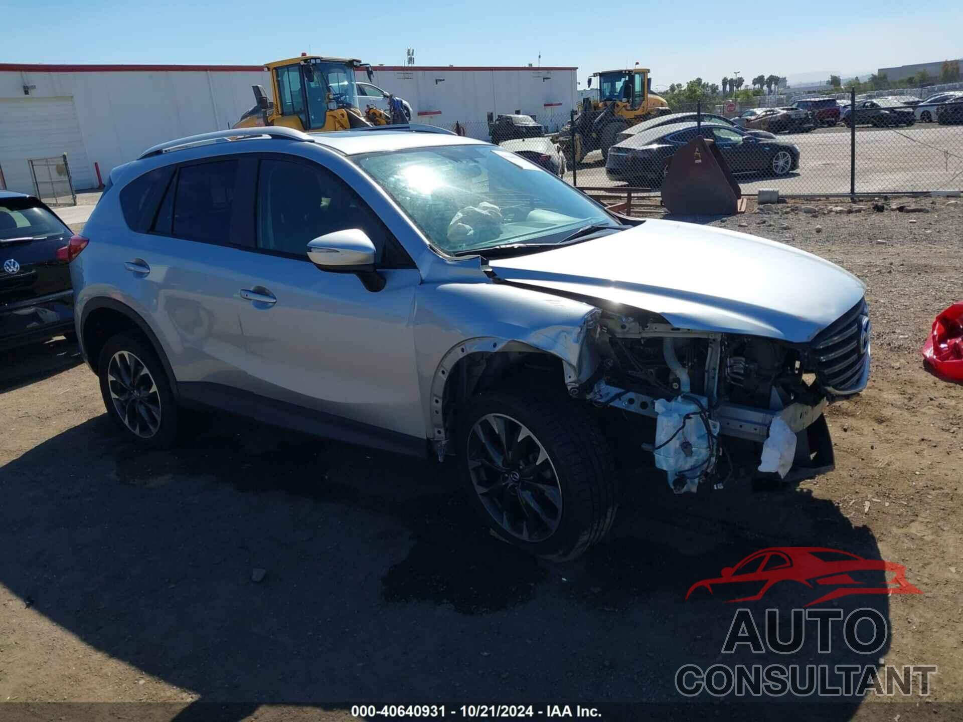 MAZDA CX-5 2016 - JM3KE4DY9G0616489