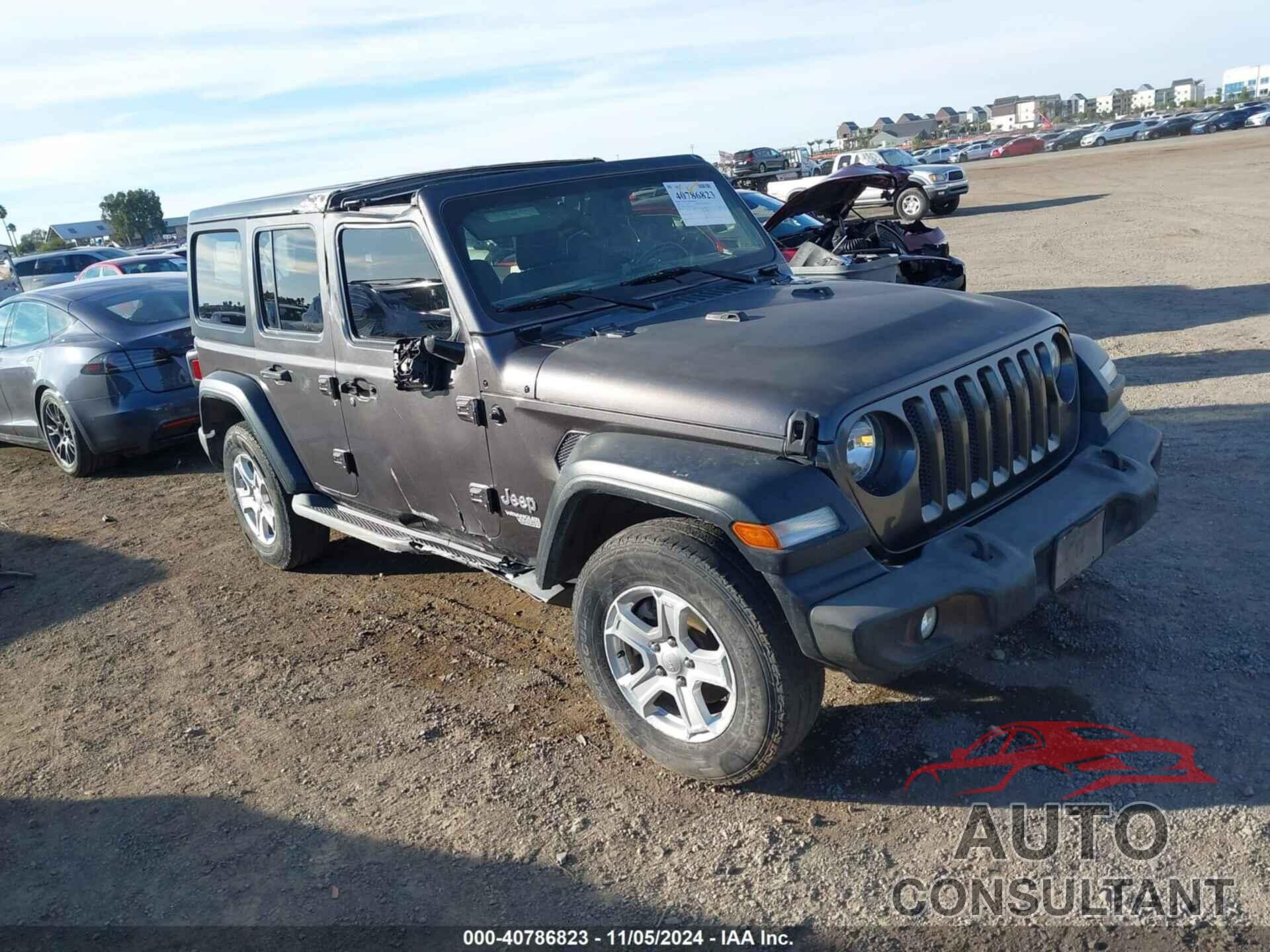 JEEP WRANGLER UNLIMITED 2019 - 1C4HJXDG8KW536596