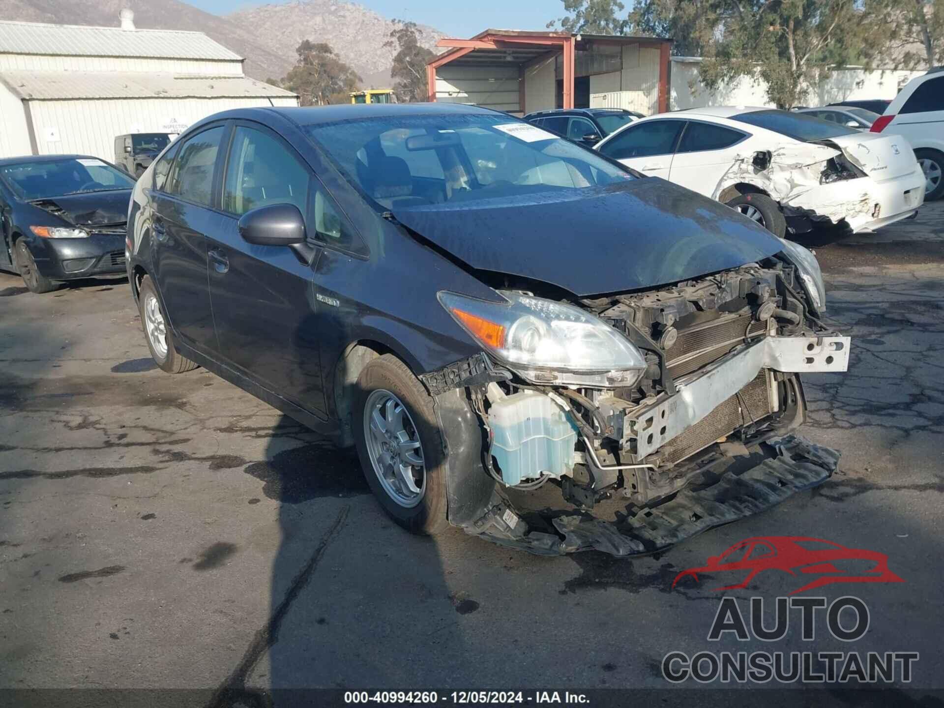 TOYOTA PRIUS 2010 - JTDKN3DU3A0217861