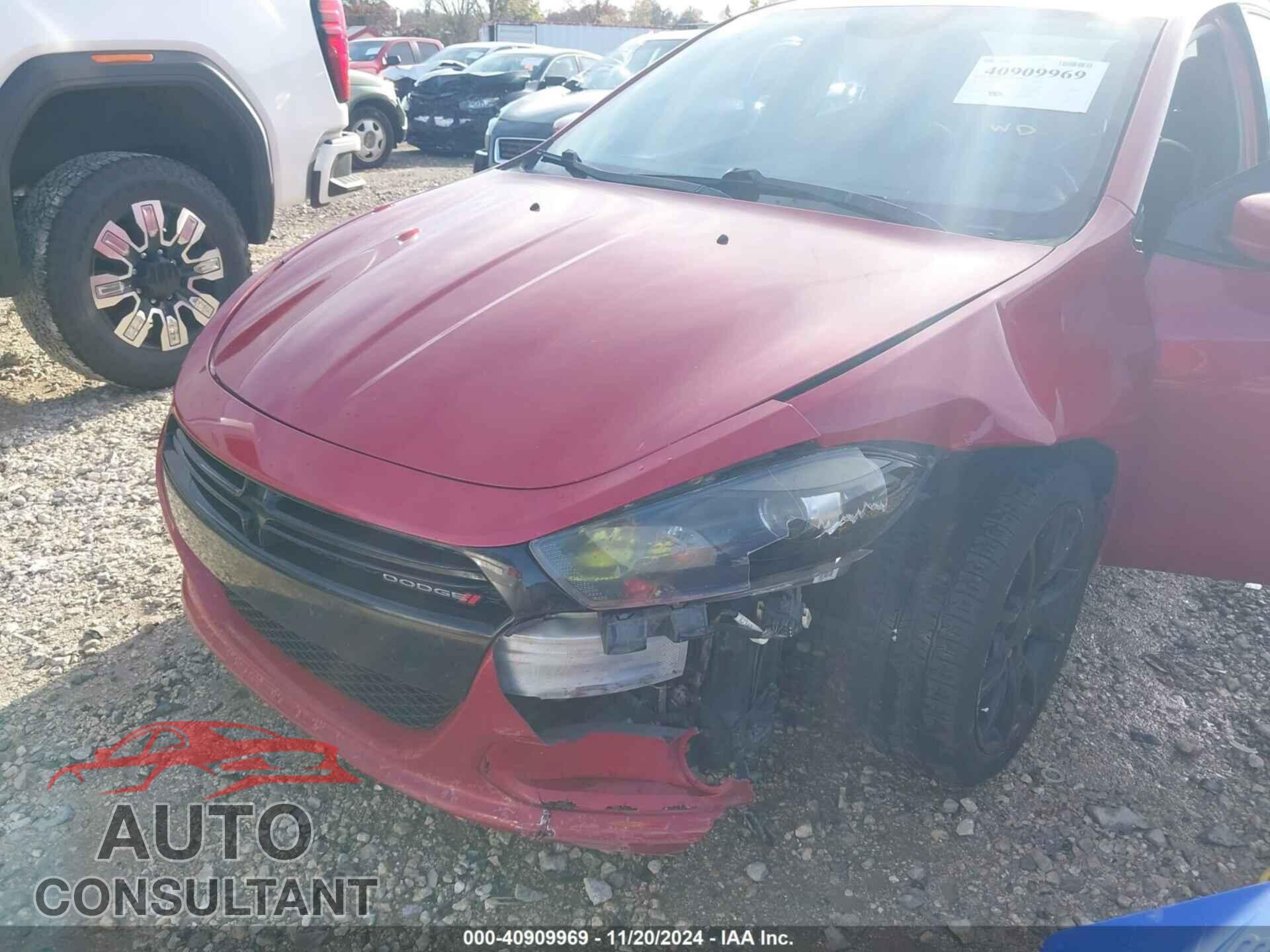 DODGE DART 2013 - 1C3CDFBA3DD340403