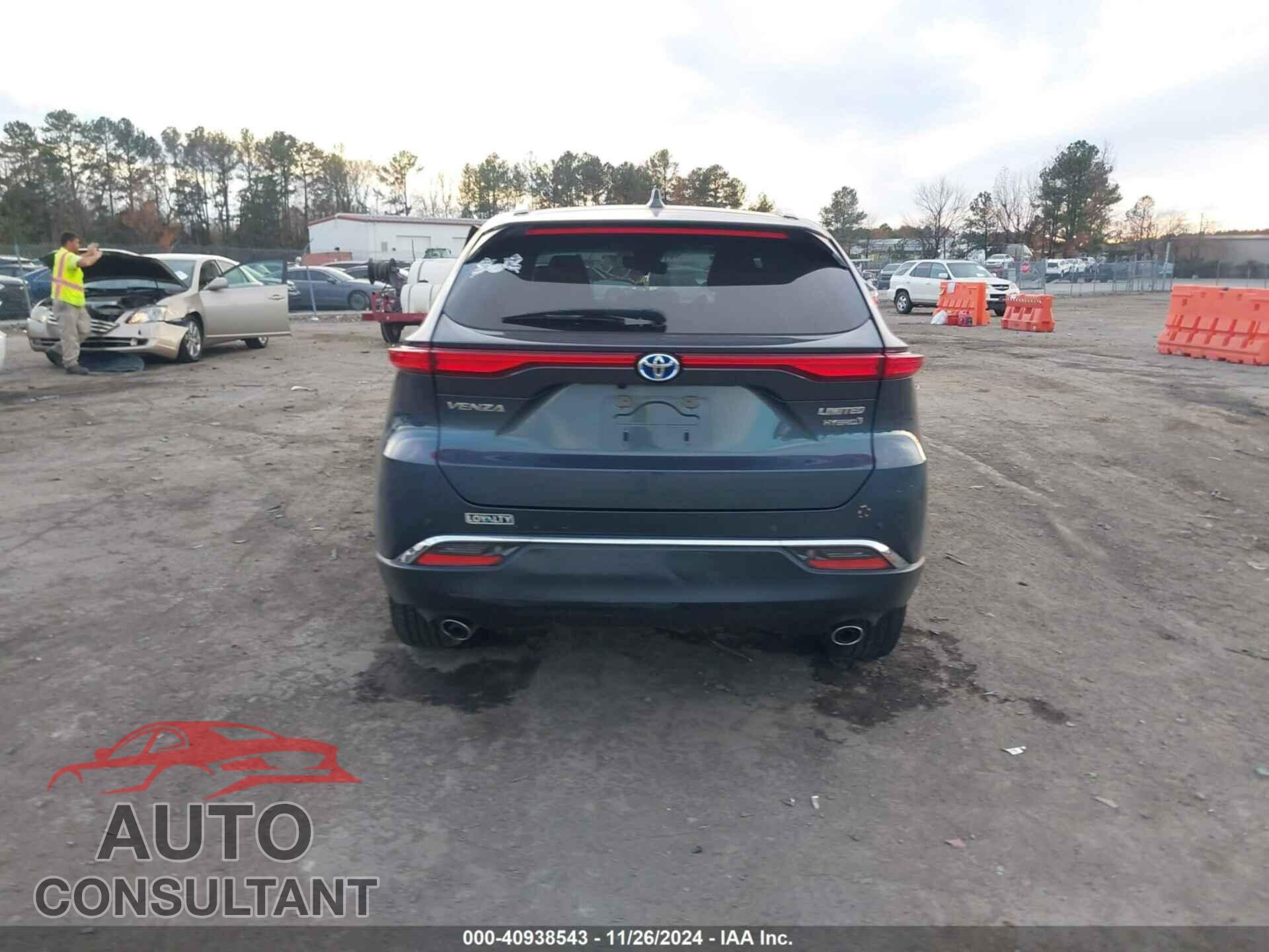 TOYOTA VENZA 2021 - JTEAAAAH1MJ035296