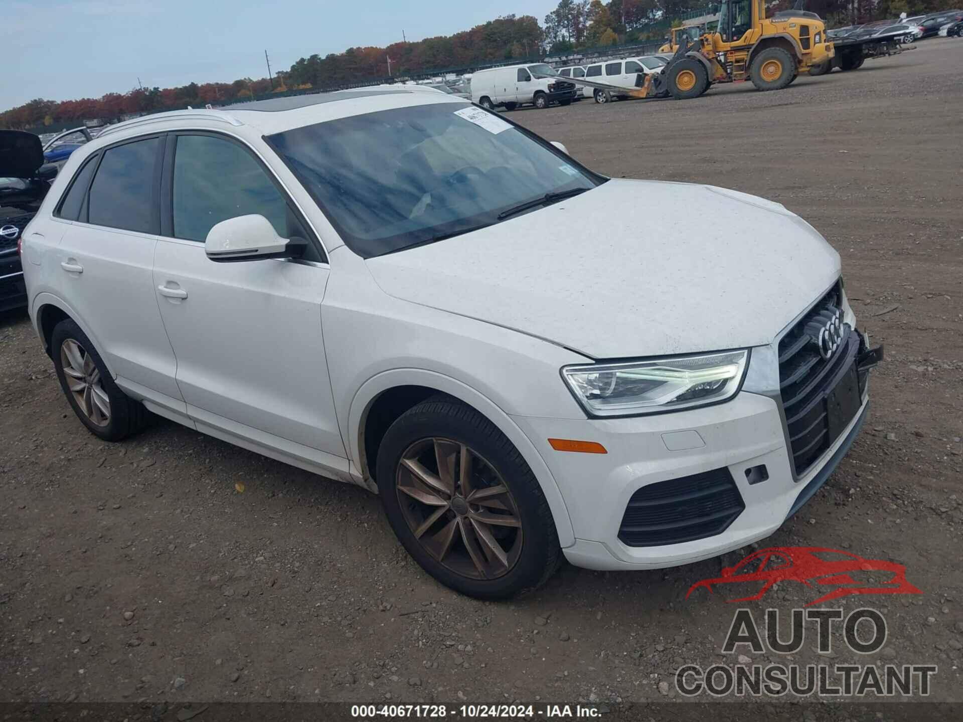 AUDI Q3 2017 - WA1JCCFSXHR002250