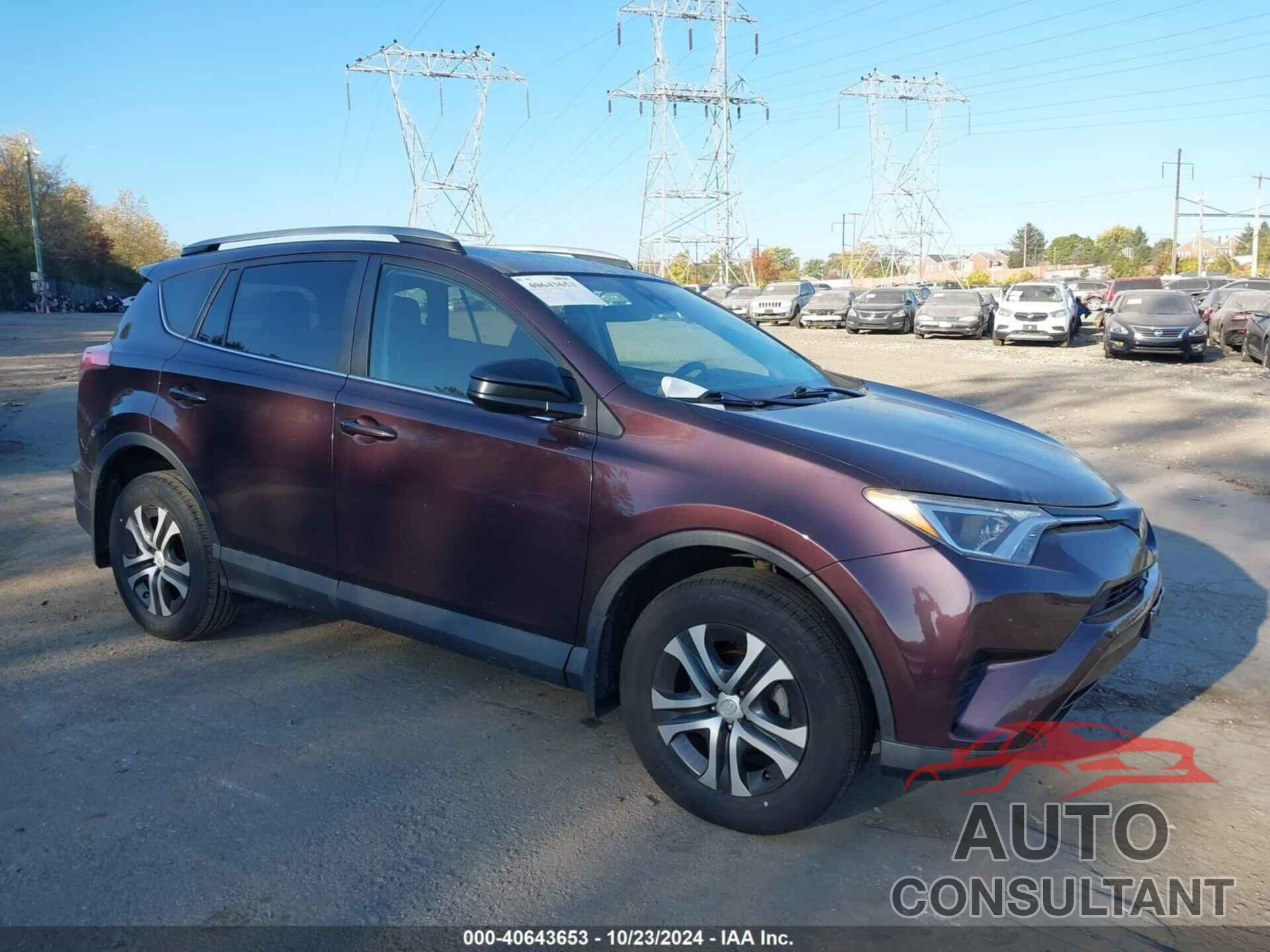 TOYOTA RAV4 2017 - 2T3BFREV6HW553887