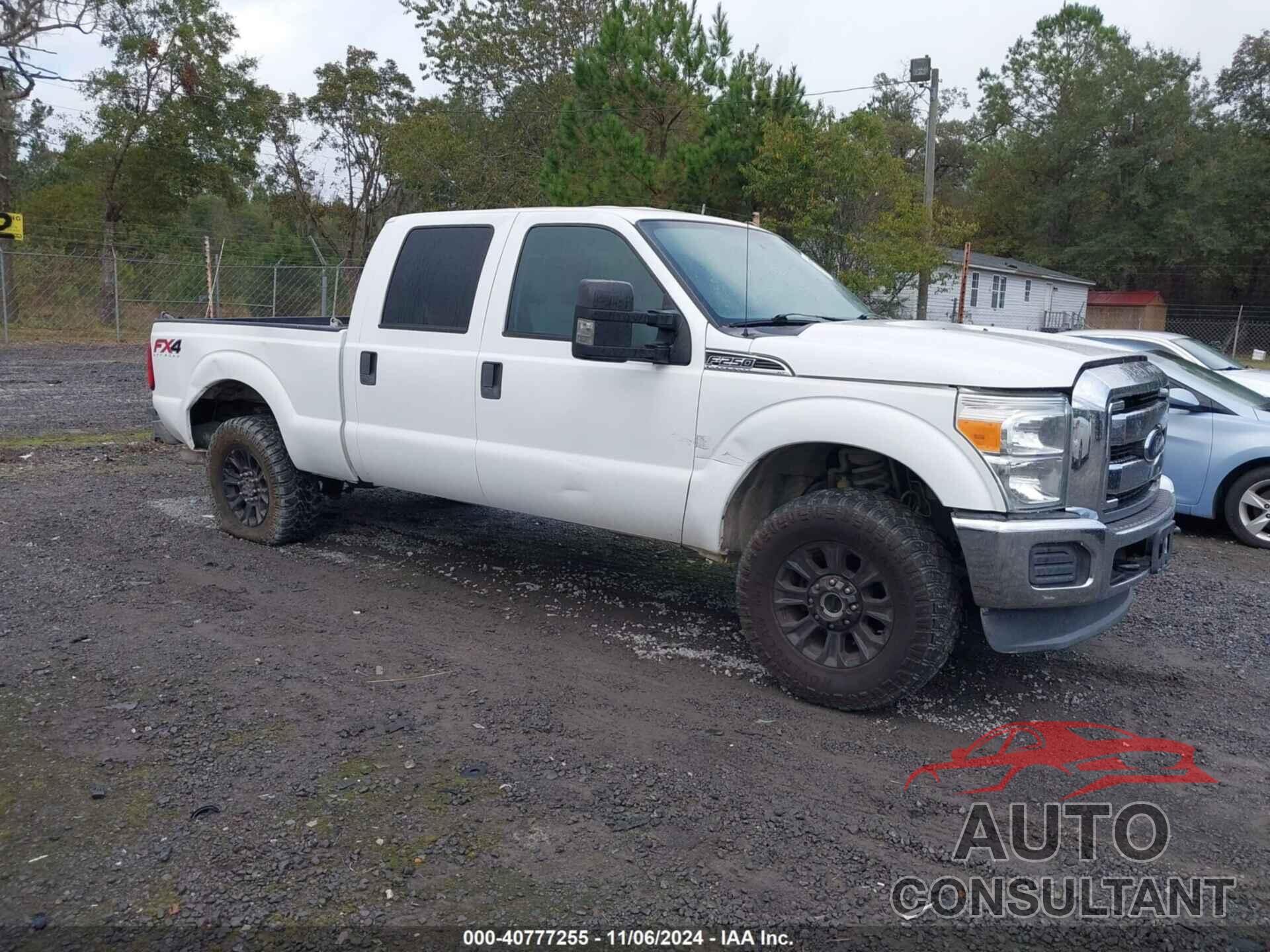 FORD F-250 2012 - 1FT7W2B66CEC37626